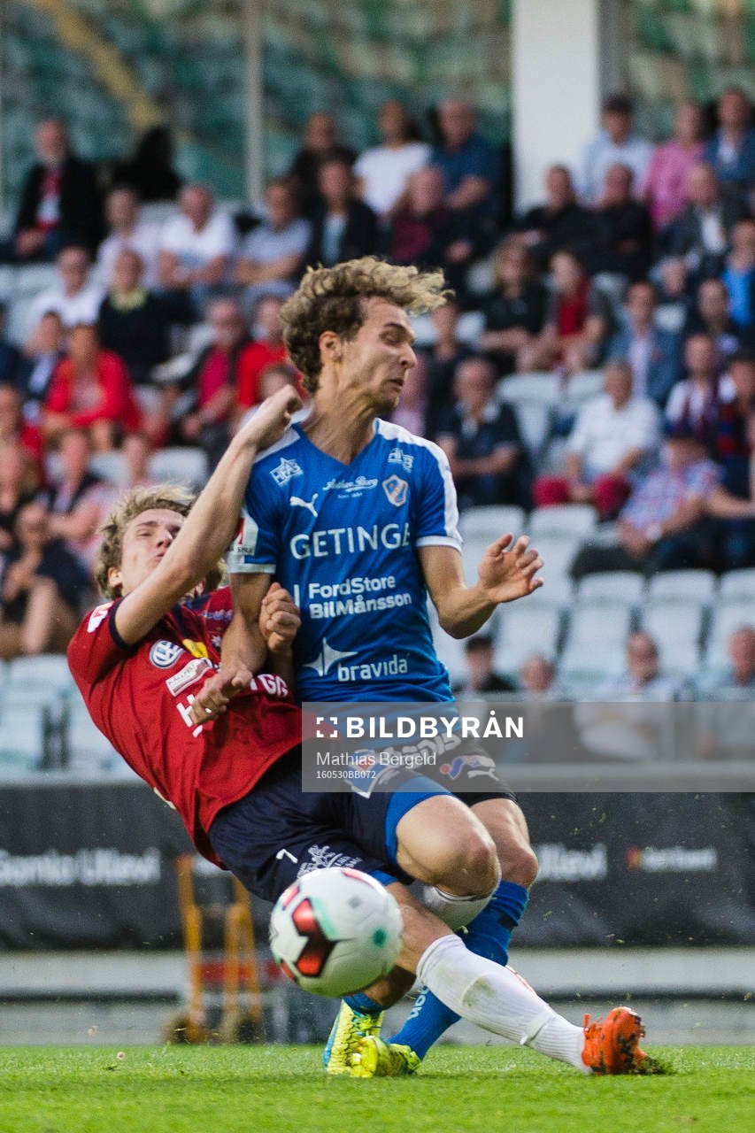 Örgrytes Jakob Lindström och Halmstads Alexander