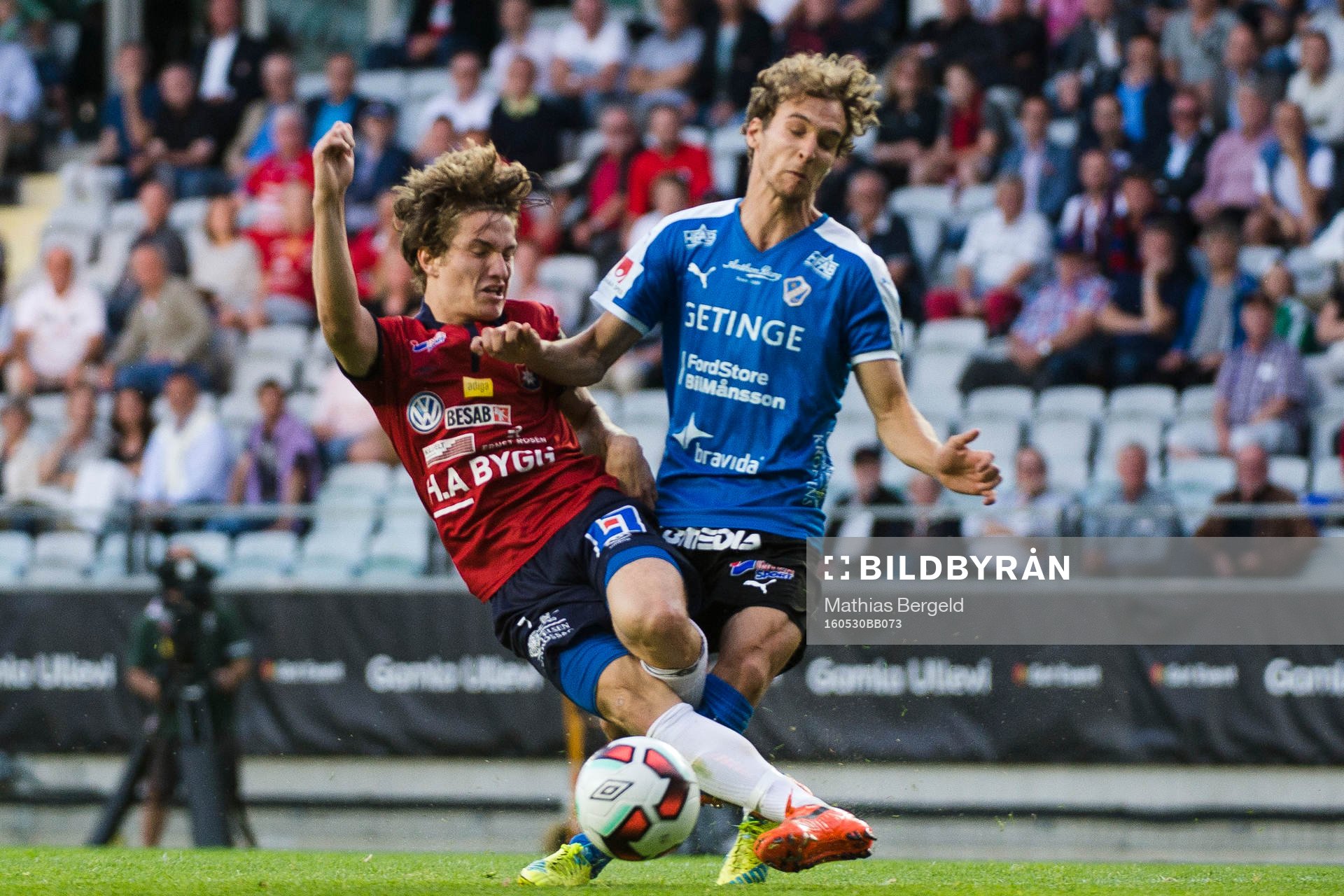 Örgrytes Jakob Lindström och Halmstads Alexander