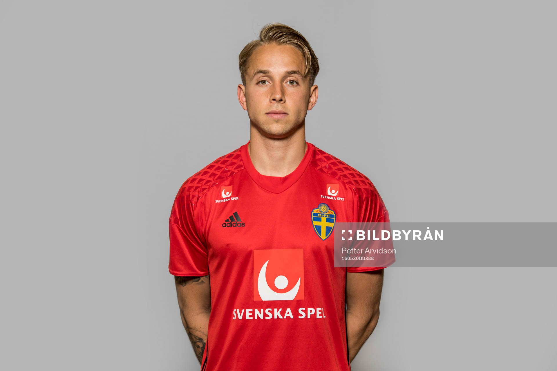 Patrik Carlgren, målvakt i Sveriges fotbollslandslag