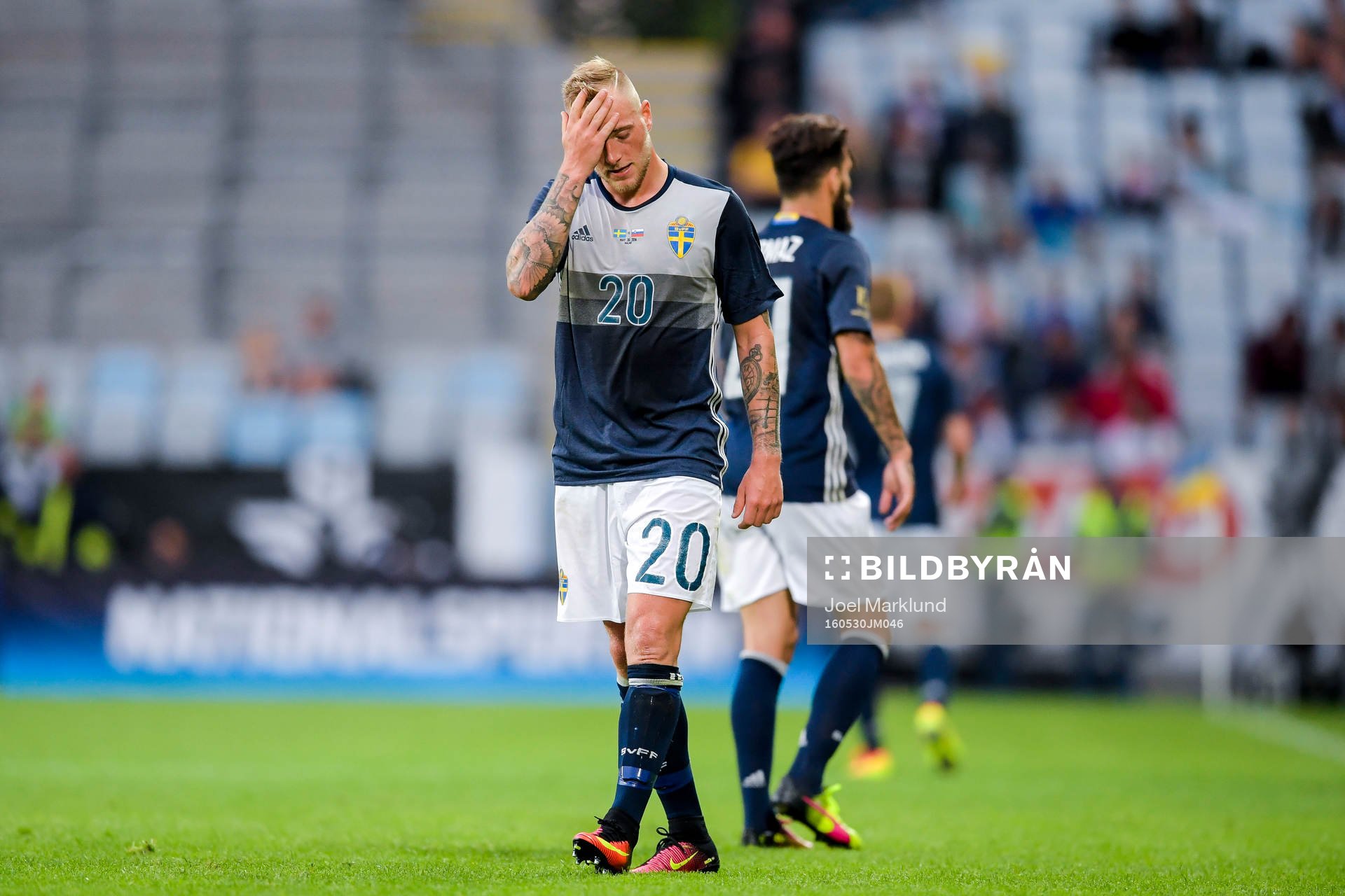 Sveriges John Guidetti  deppar