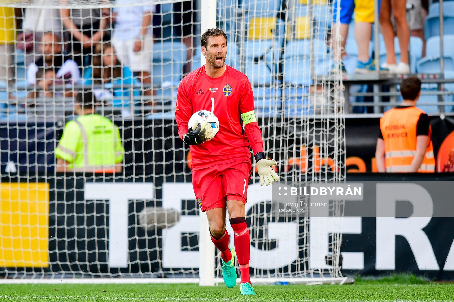 Sveriges målvakt Andreas Isaksson