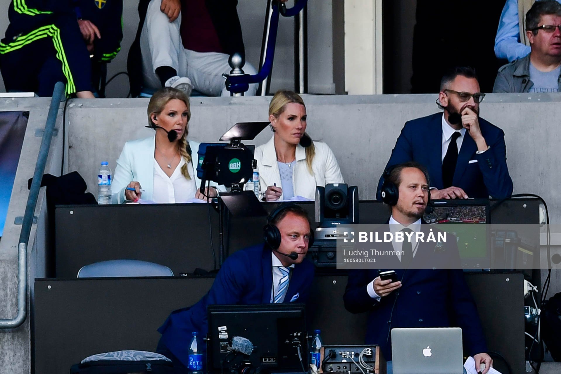 s  Hanna Marklund, Anna Brolin och Olof Lundh på
