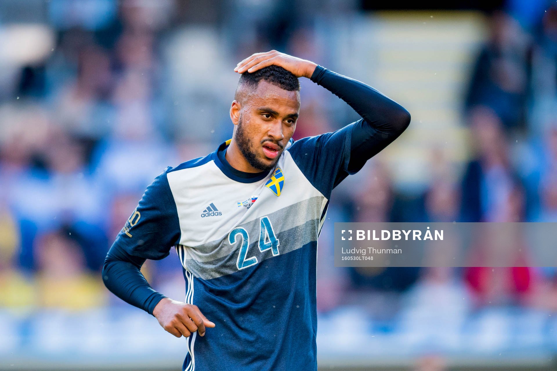 Sveriges Isaac Kiese Thelin
