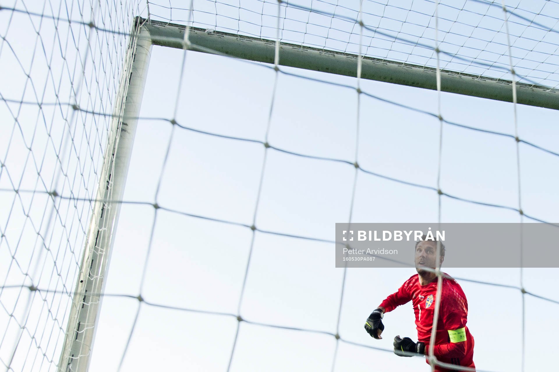 Sveriges målvakt Andreas Isaksson