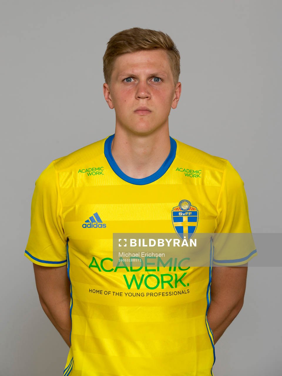 Joakim Nilsson, spelare i Sveriges U21-landslag i fotboll