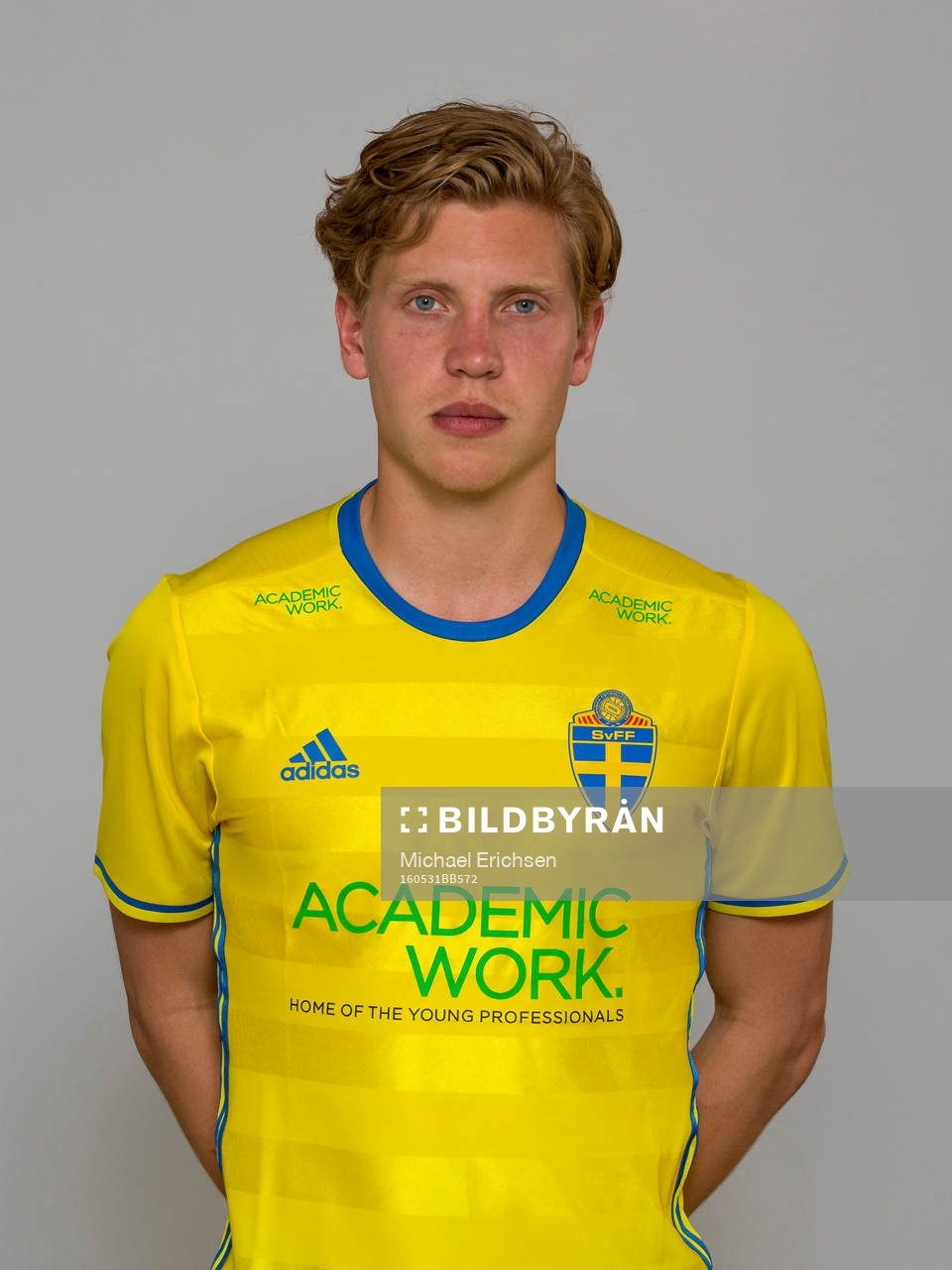 Alexander Fransson, spelare i Sveriges U21-landslag i