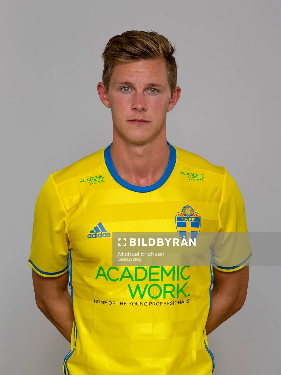 Emil Krafth, spelare i Sveriges U21-landslag i fotboll