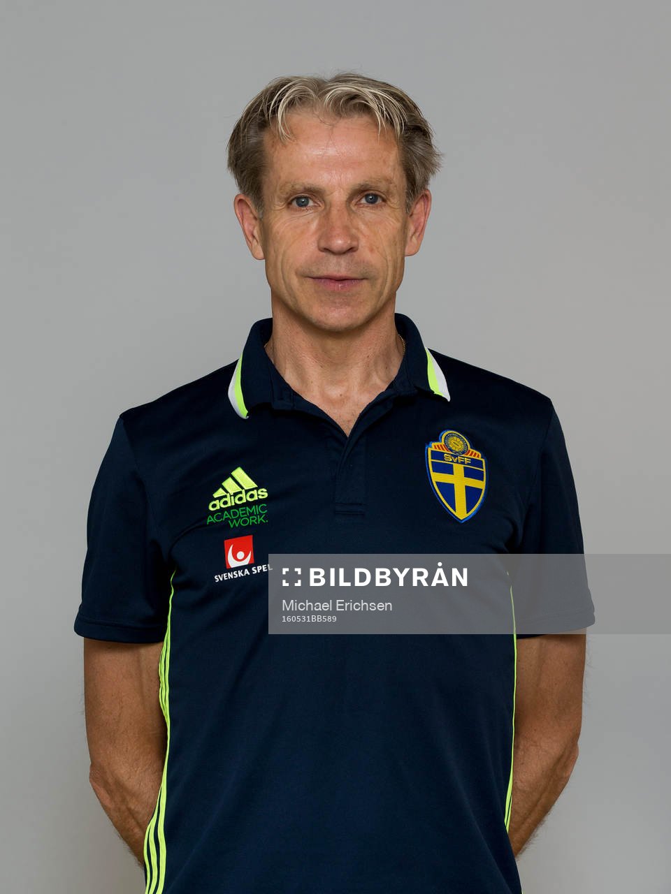 Thomas Lindholm, fysiolog i Sveriges U21 fotbollslandslag