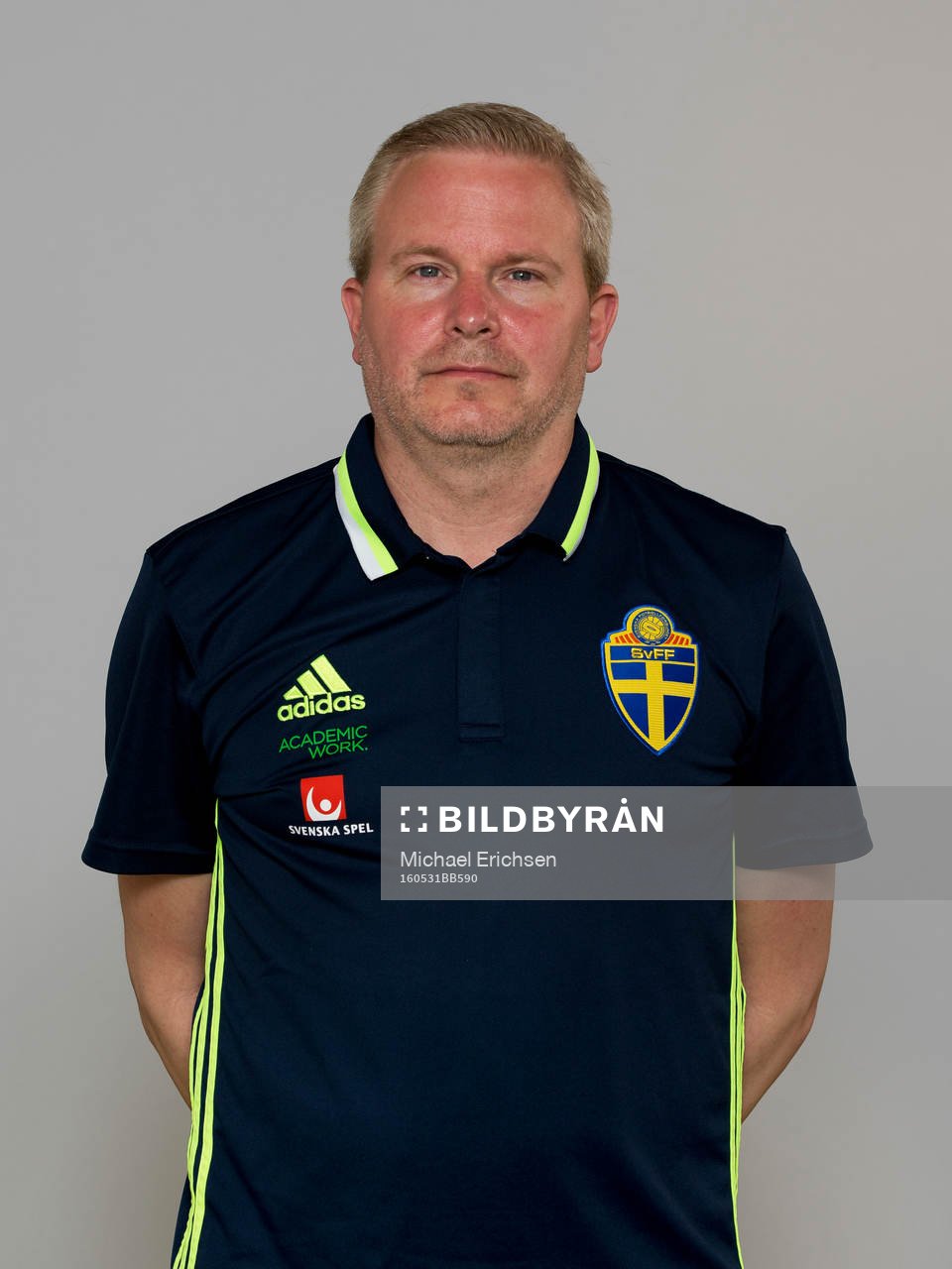 Tommie Nilsson, materialförvaltare i Sveriges U21
