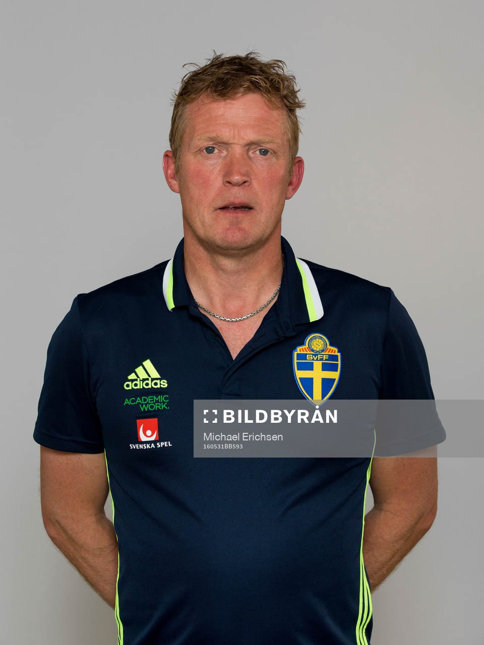 Leif Troedsson, målvaktstränare i Sveriges U21