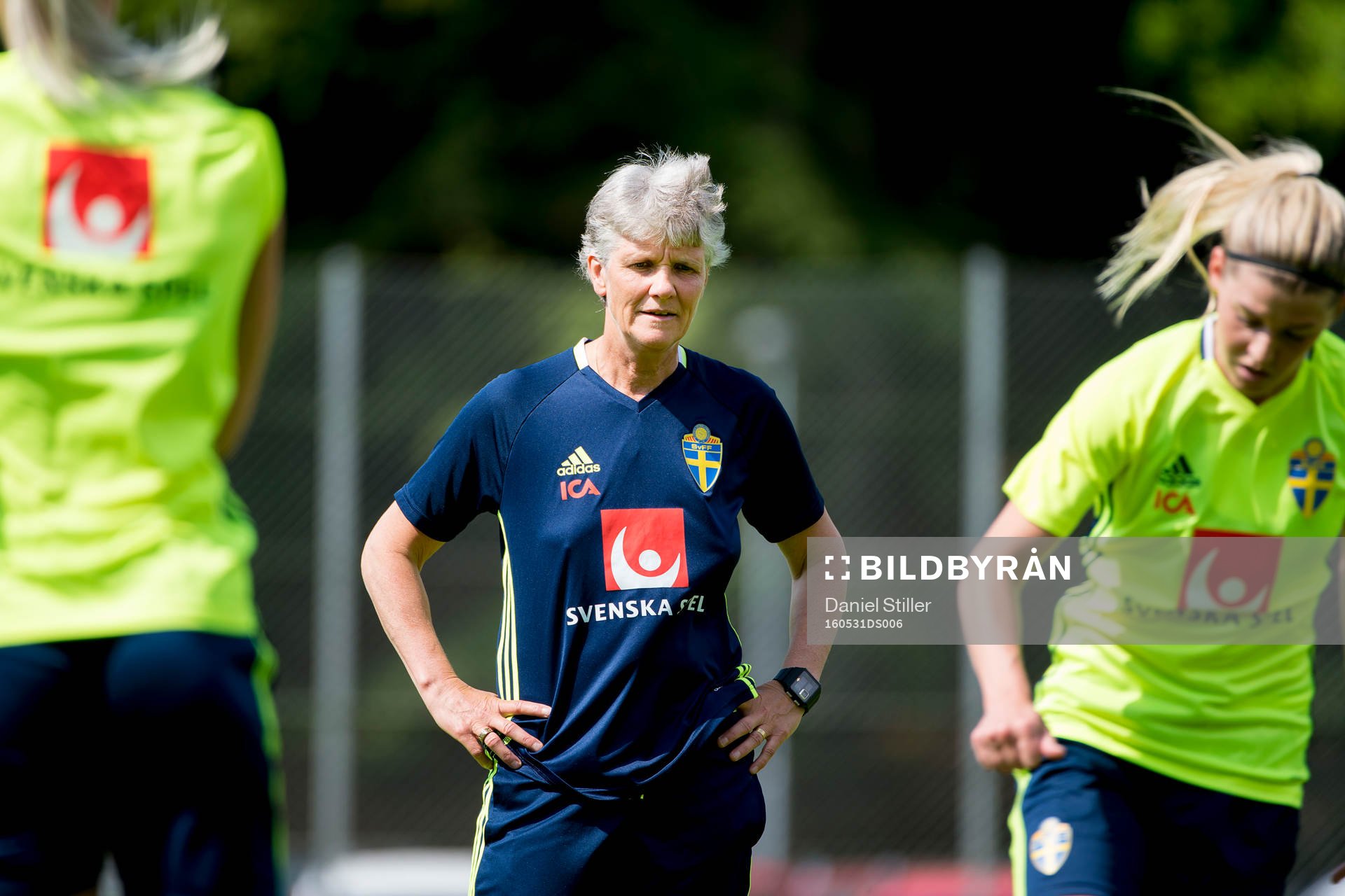 Sveriges förbundskapten Pia Sundhage