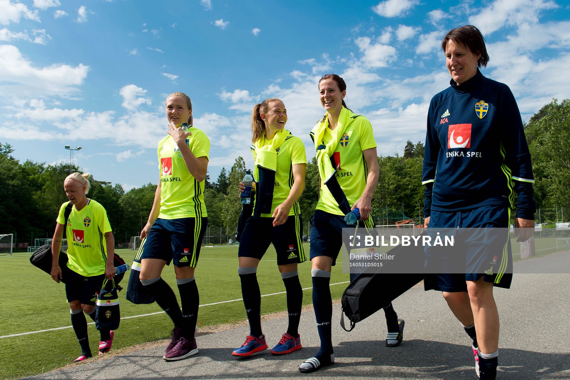 Sveriges Caroline Seger, Magdalena Ericsson, Jessica