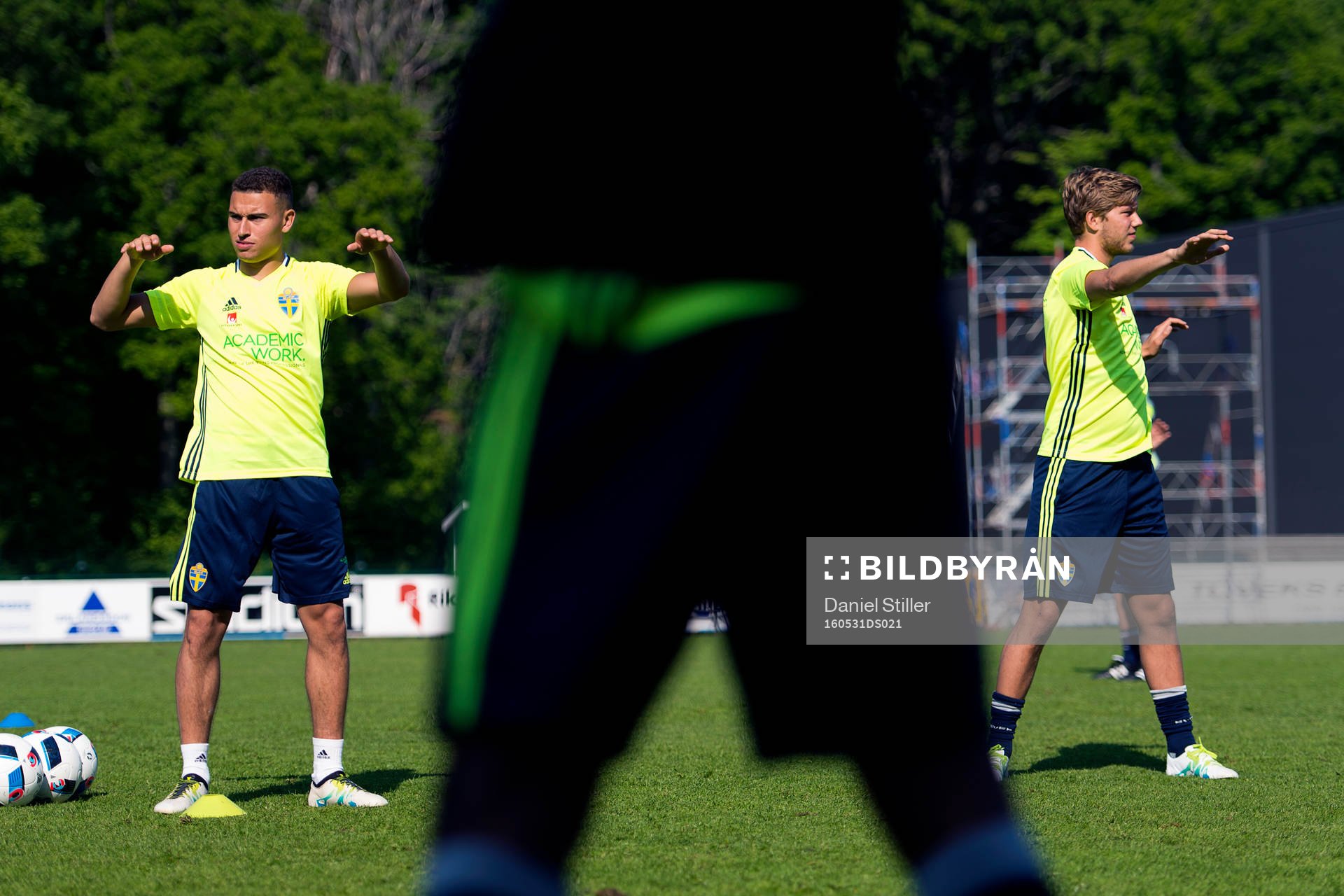 Jordan Larsson och Anton Jönsson Salétros