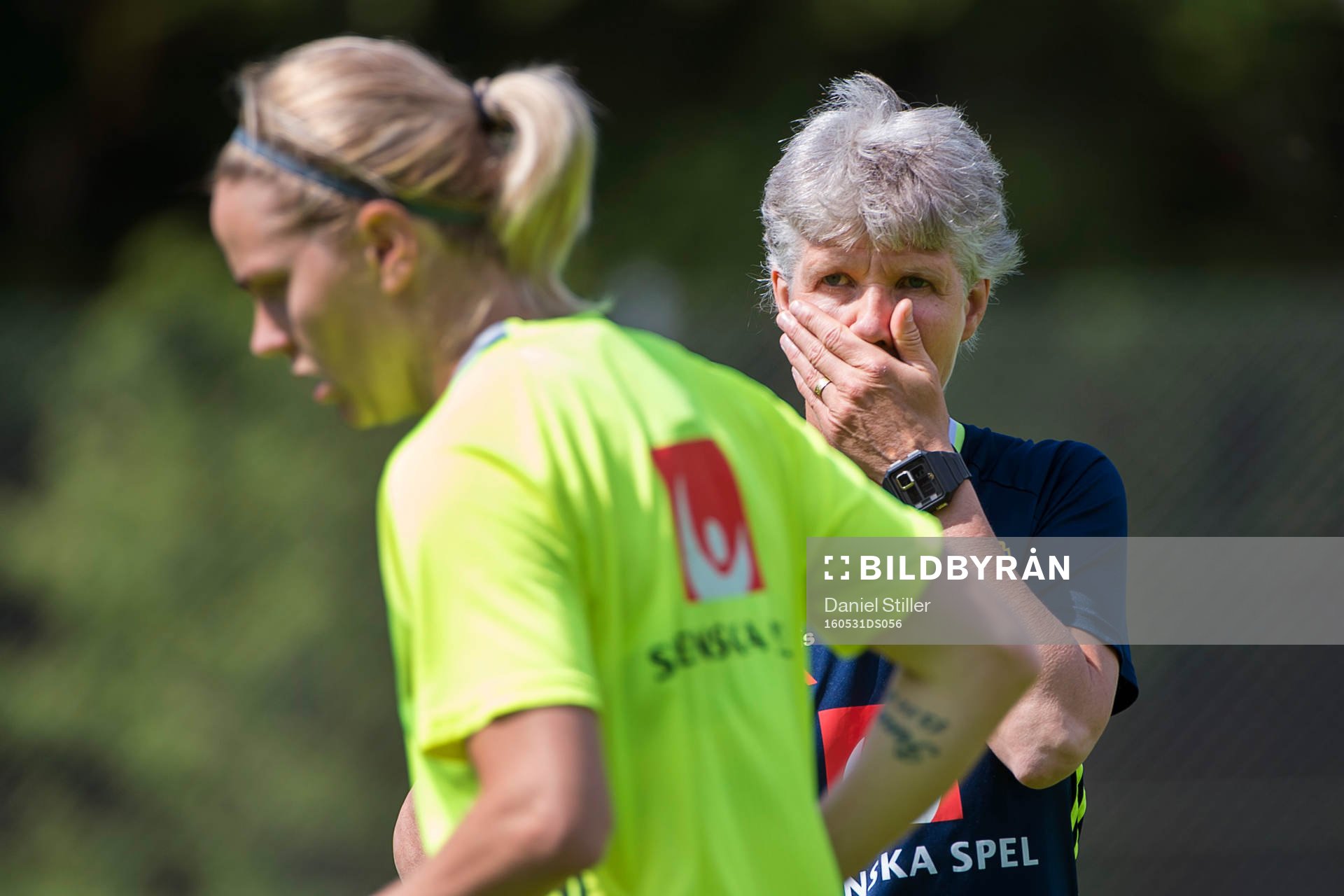 Sveriges förbundskapten Pia Sundhage