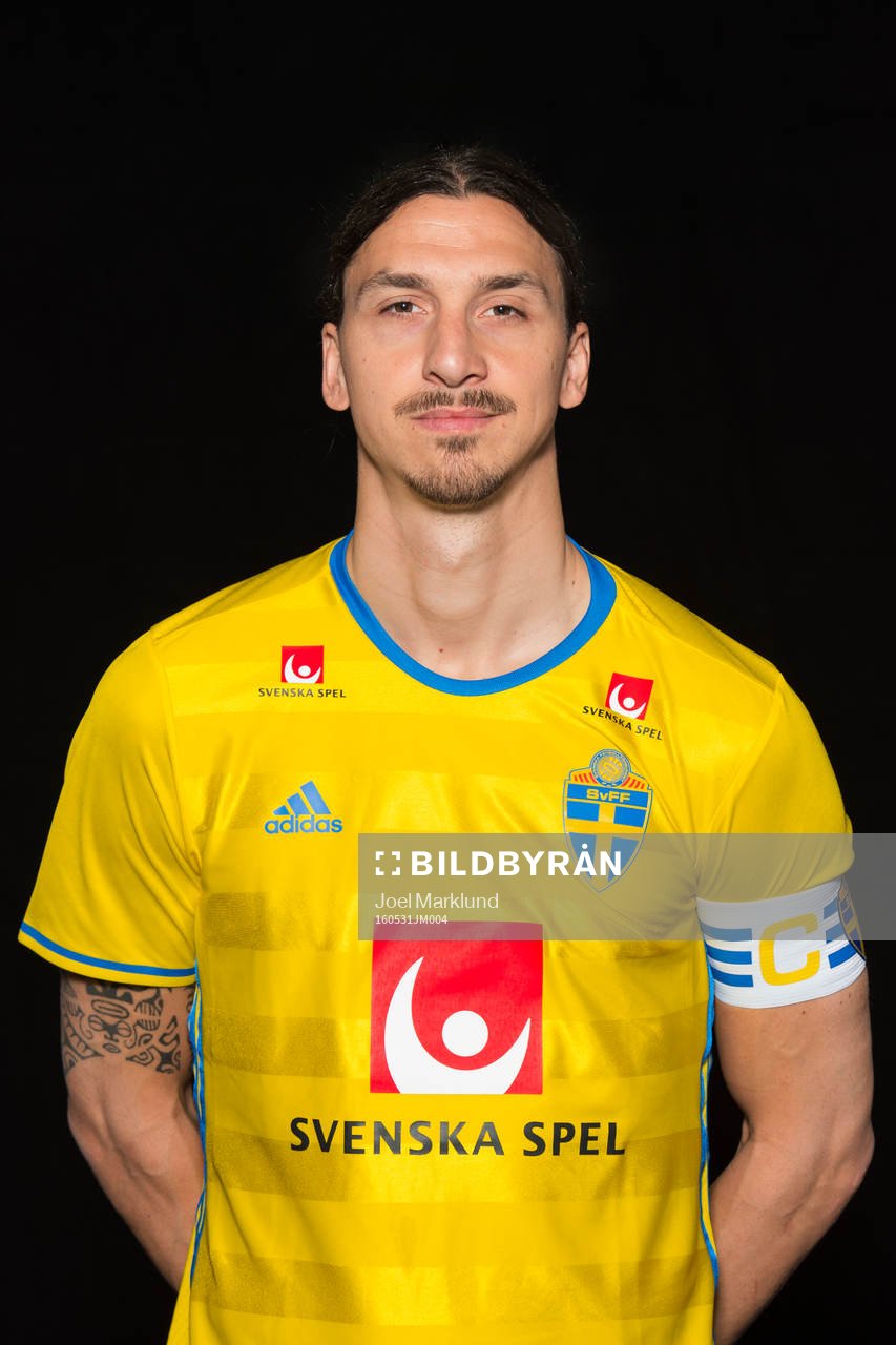 Zlatan Ibrahimovic, spelare i Sveriges fotbollslandslag