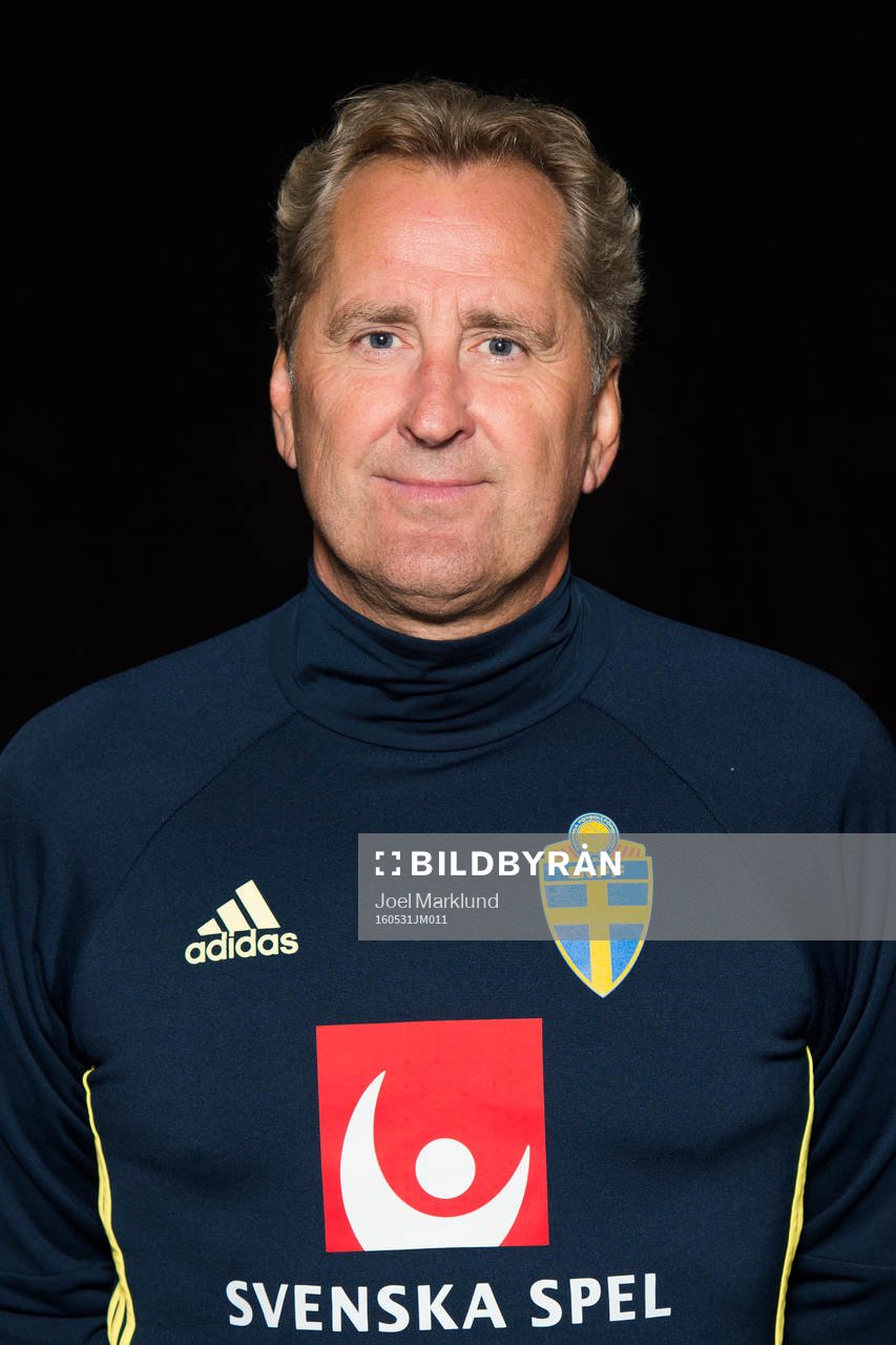 Erik Hamrén, förbundskapten för Sveriges fotbollslandslag