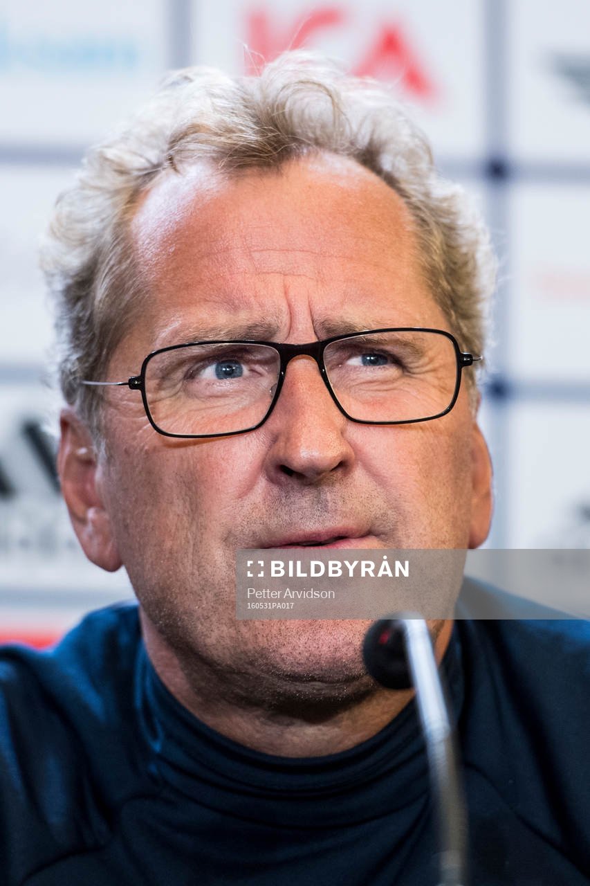 Förbundskapten Erik Hamrén