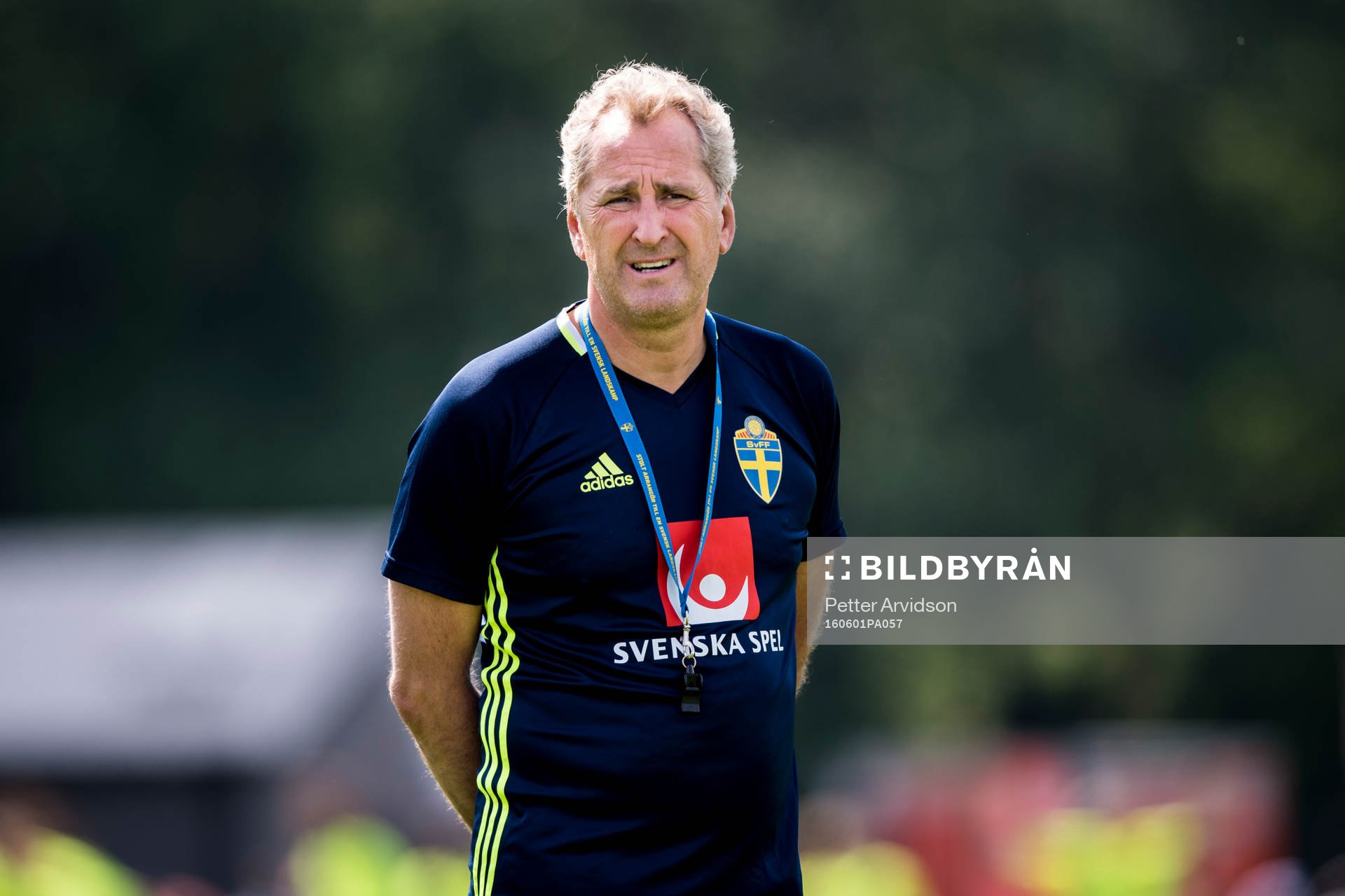 Förbundskapten Erik Hamrén