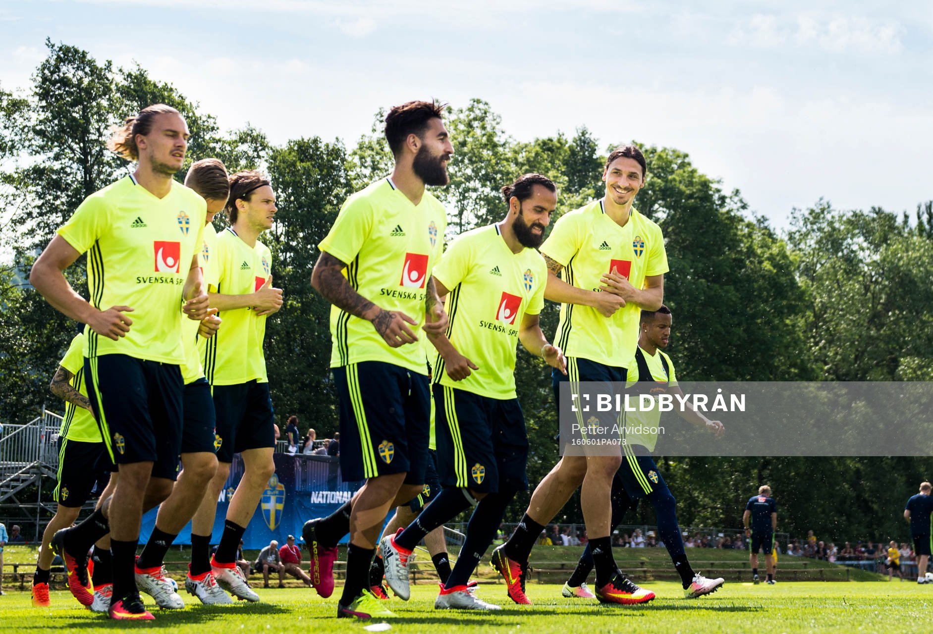 Erik Johansson, Jimmy Durmaz, Erkan Zengin och Zlatan