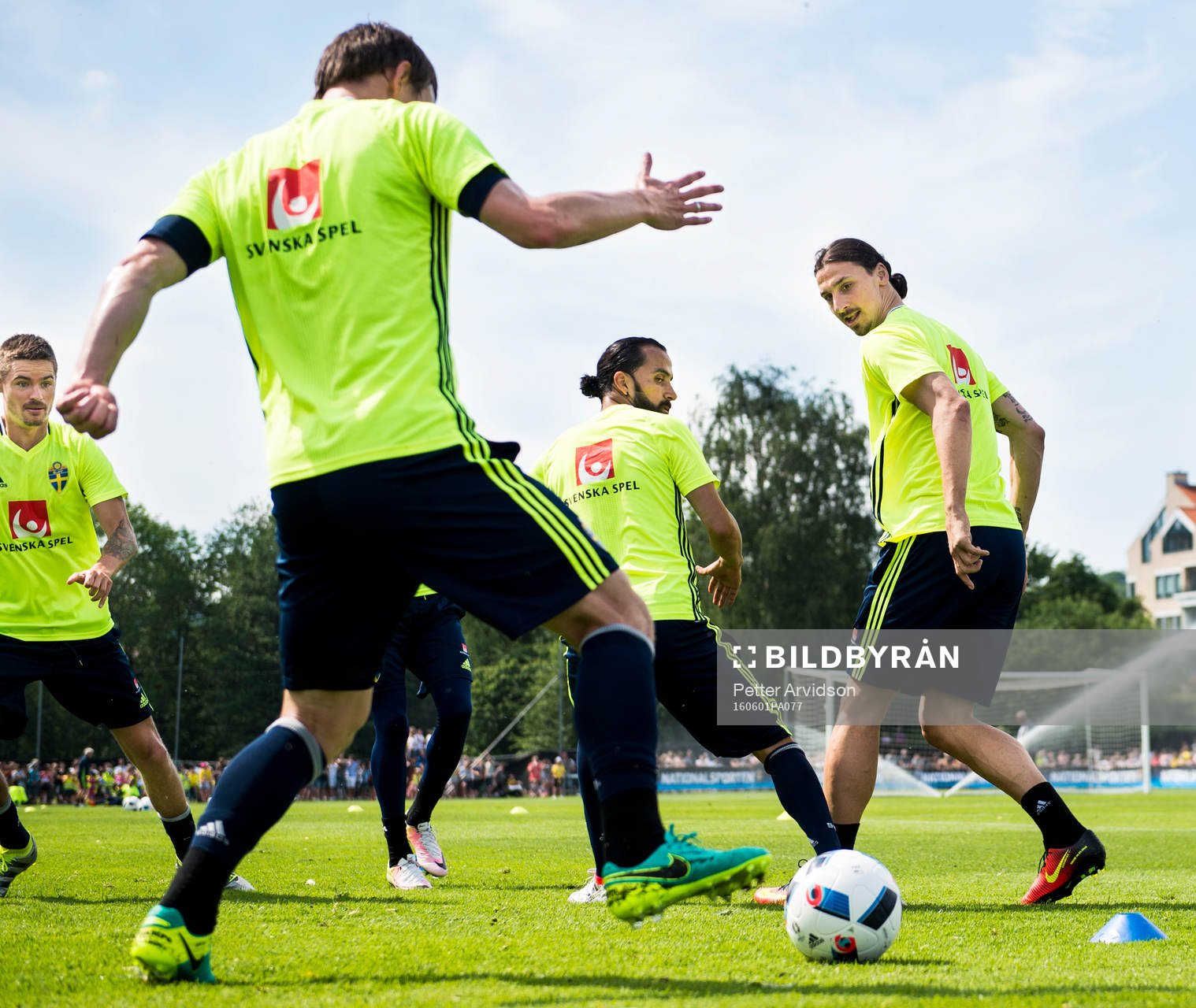 Mikael Lustig, Erkan Zengin och Zlatan Ibrahimovic