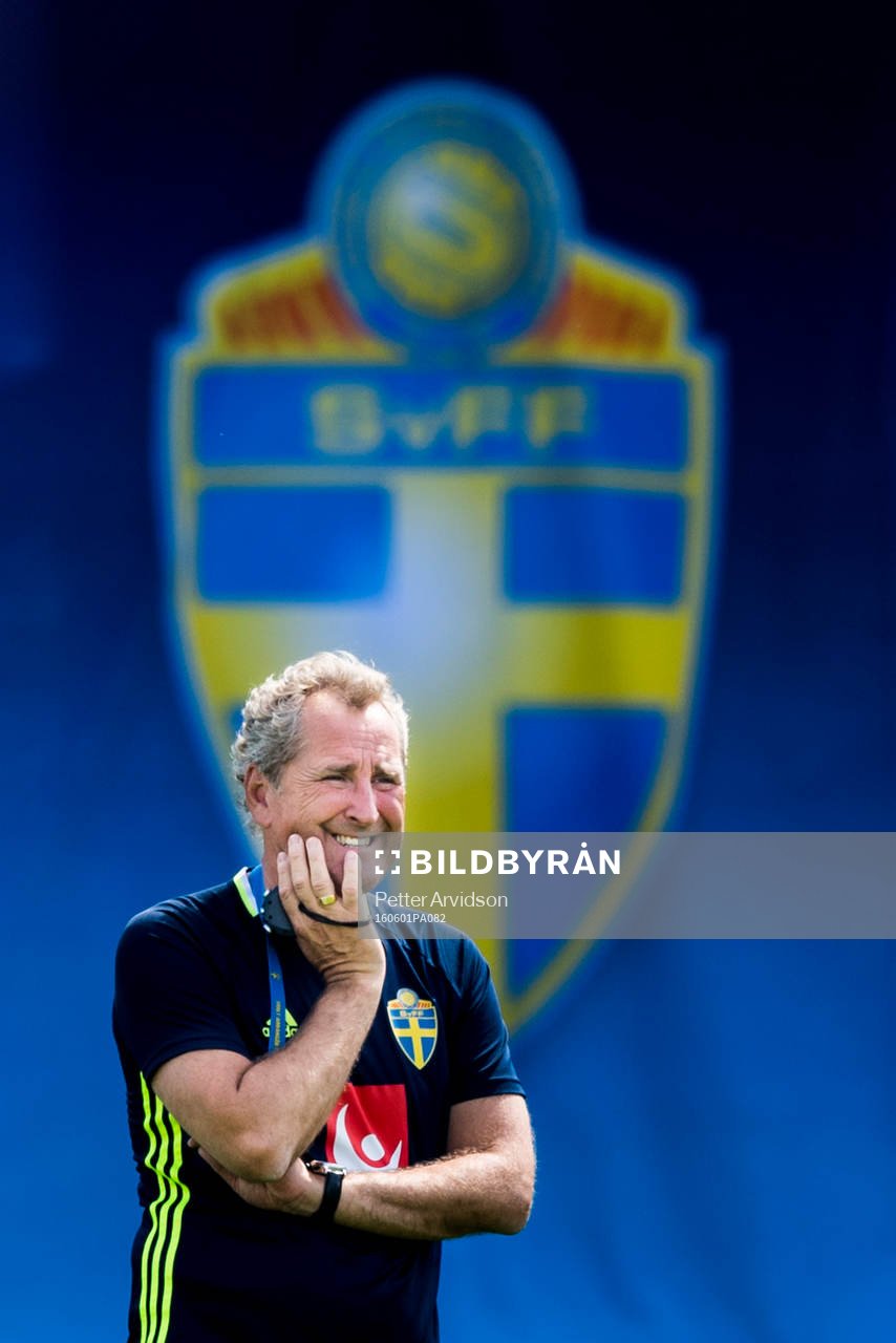 Förbundskapten Erik Hamrén