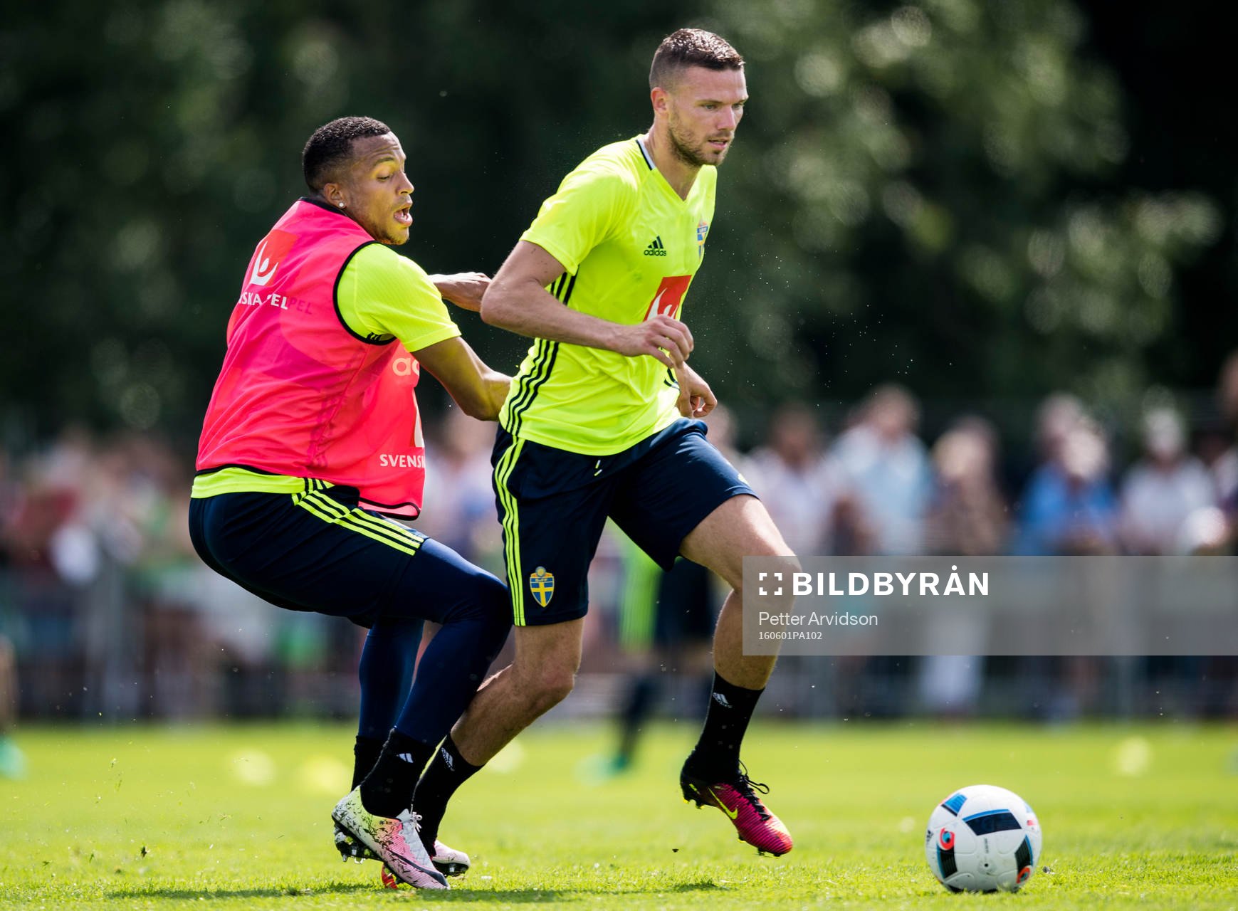 Martin Olsson och Marcus Berg