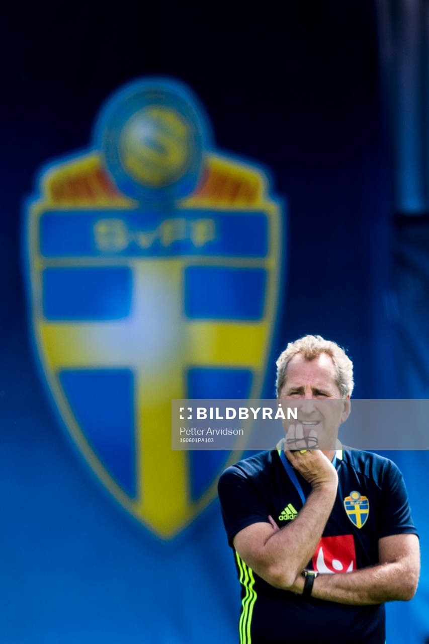 Förbundskapten Erik Hamrén