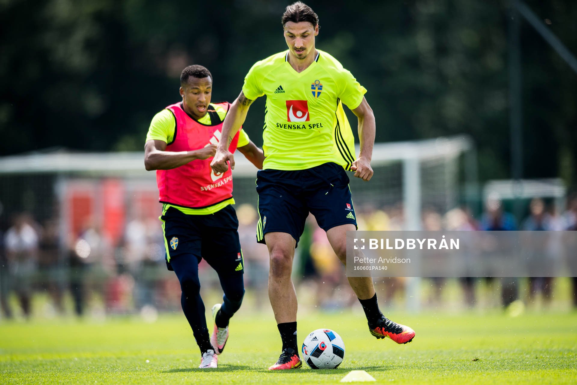Martin Olsson och Zlatan Ibrahimovic