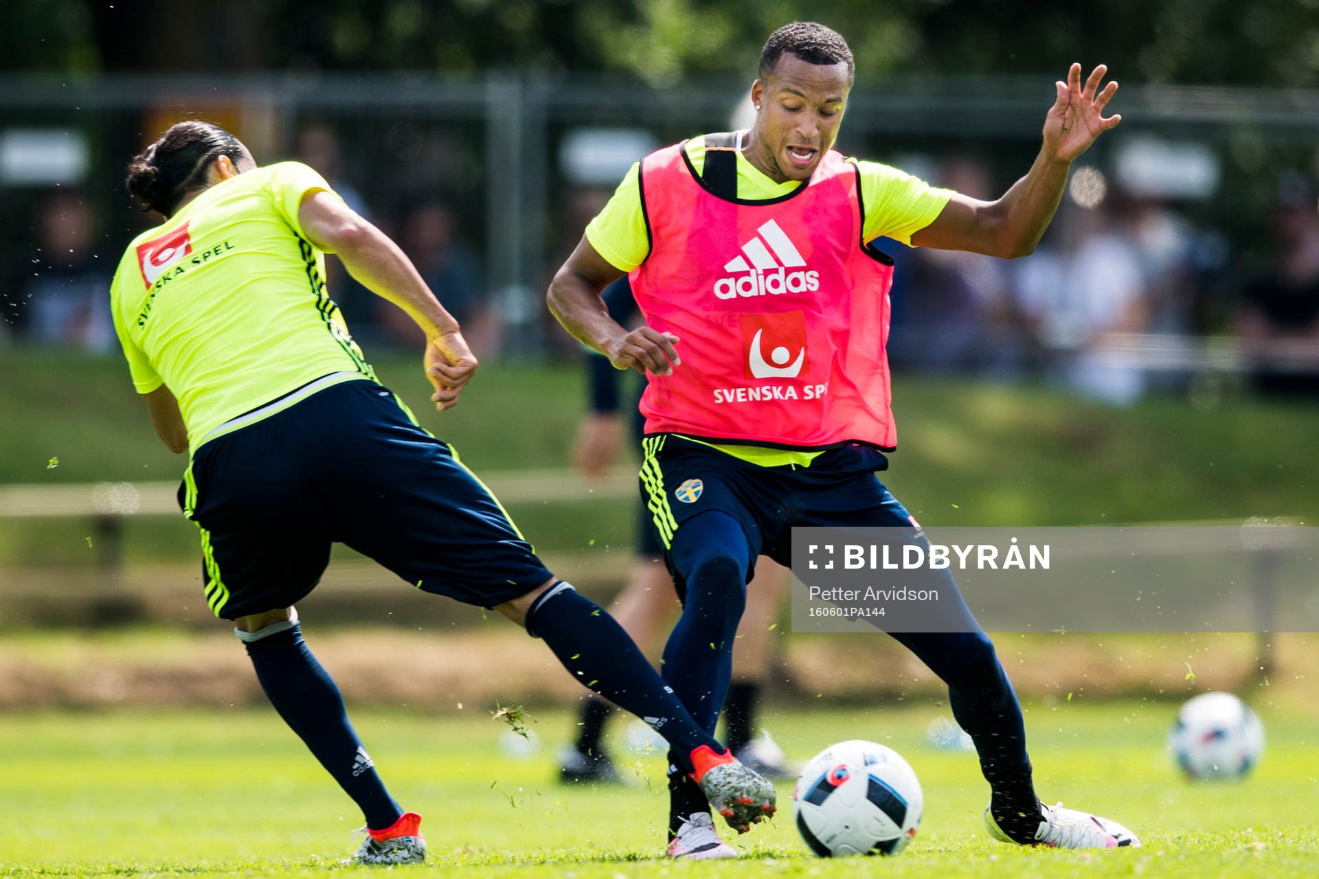 Erkan Zengin och Martin Olsson