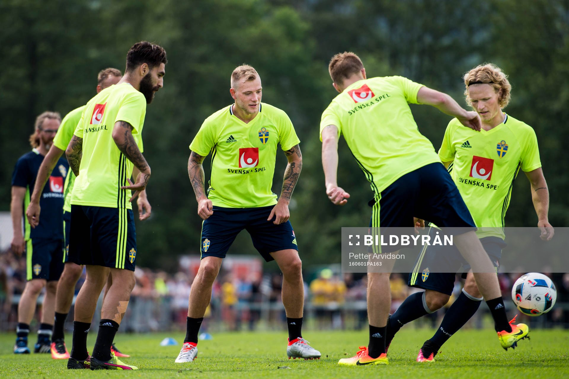 Jimmy Durmaz, John Guidetti och Oscar Hiljemark