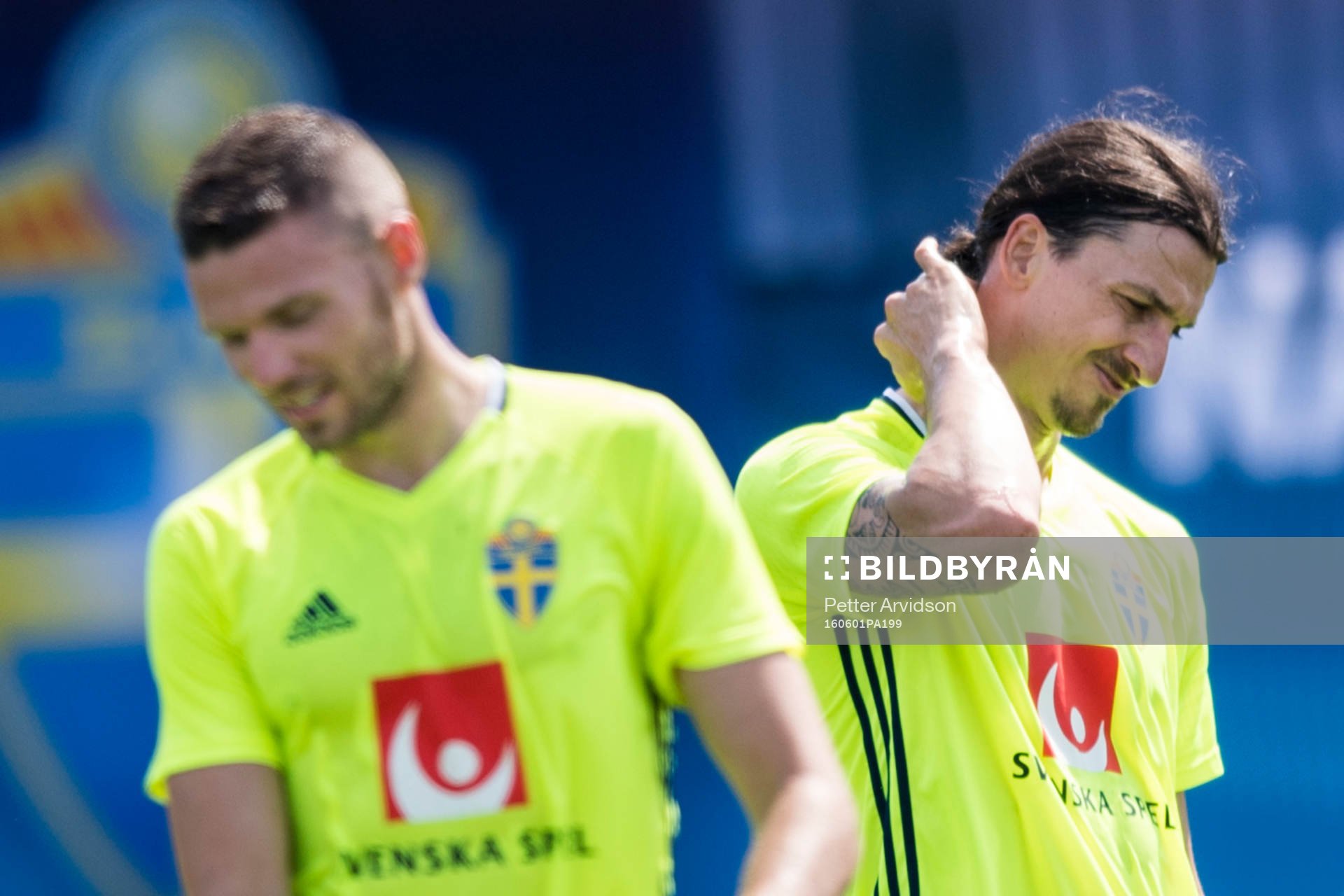 Marcus Berg och Zlatan Ibrahimovic