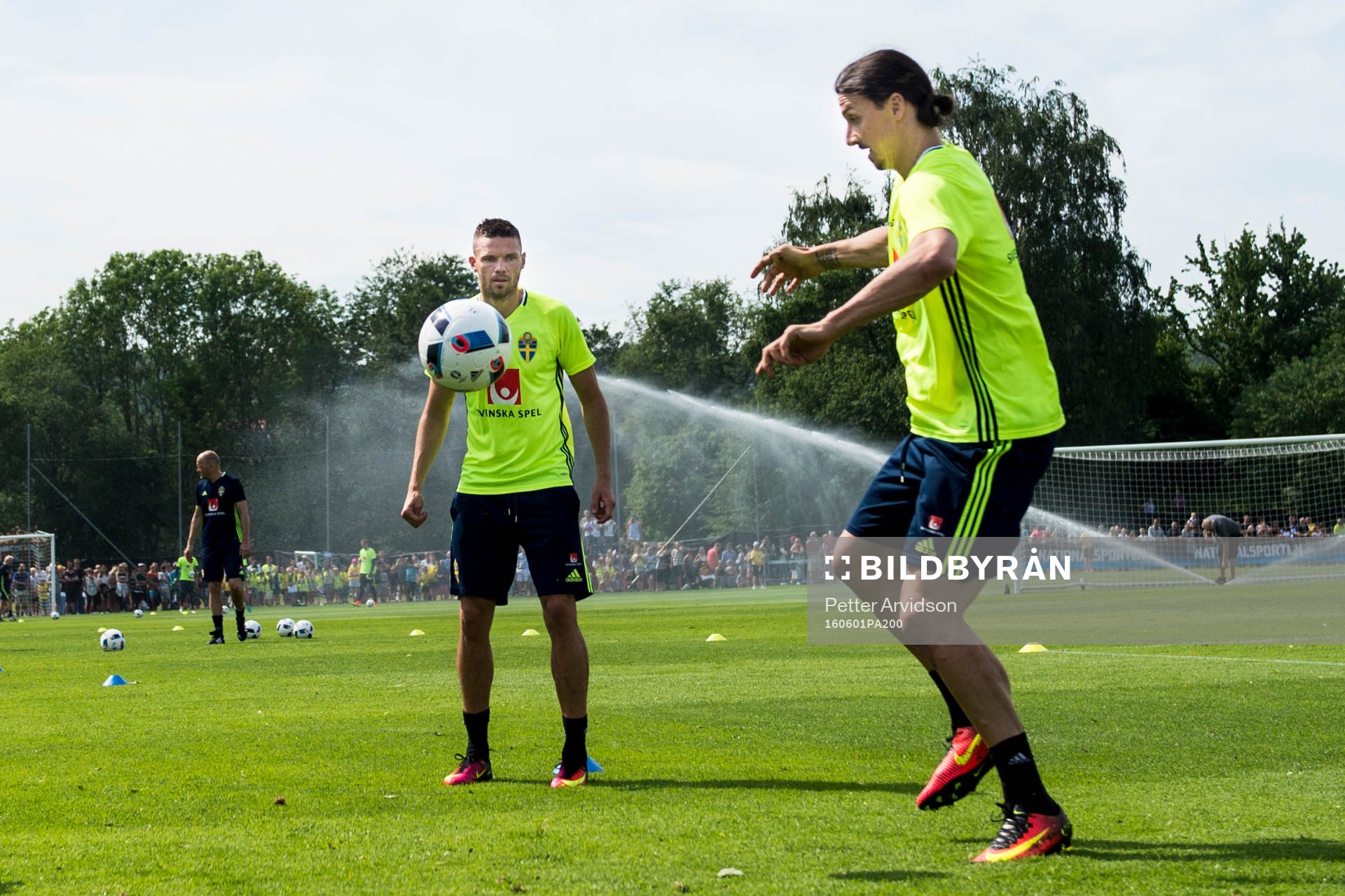 Marcus Berg och Zlatan Ibrahimovic