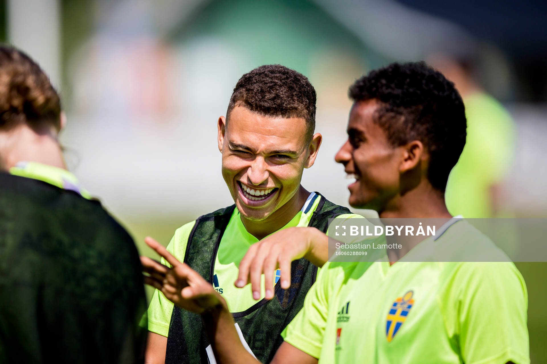 Jordan Larsson och Tesfaldet Tekie