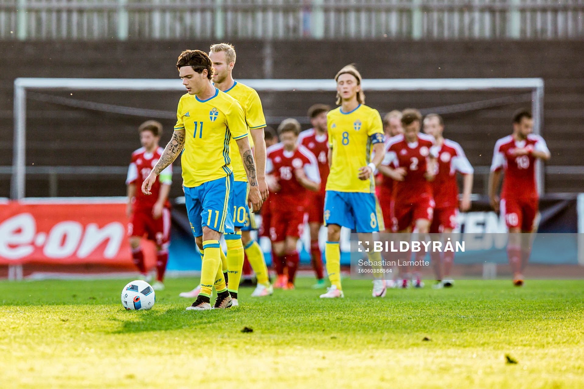Sveriges David Moberg Karlsson deppar