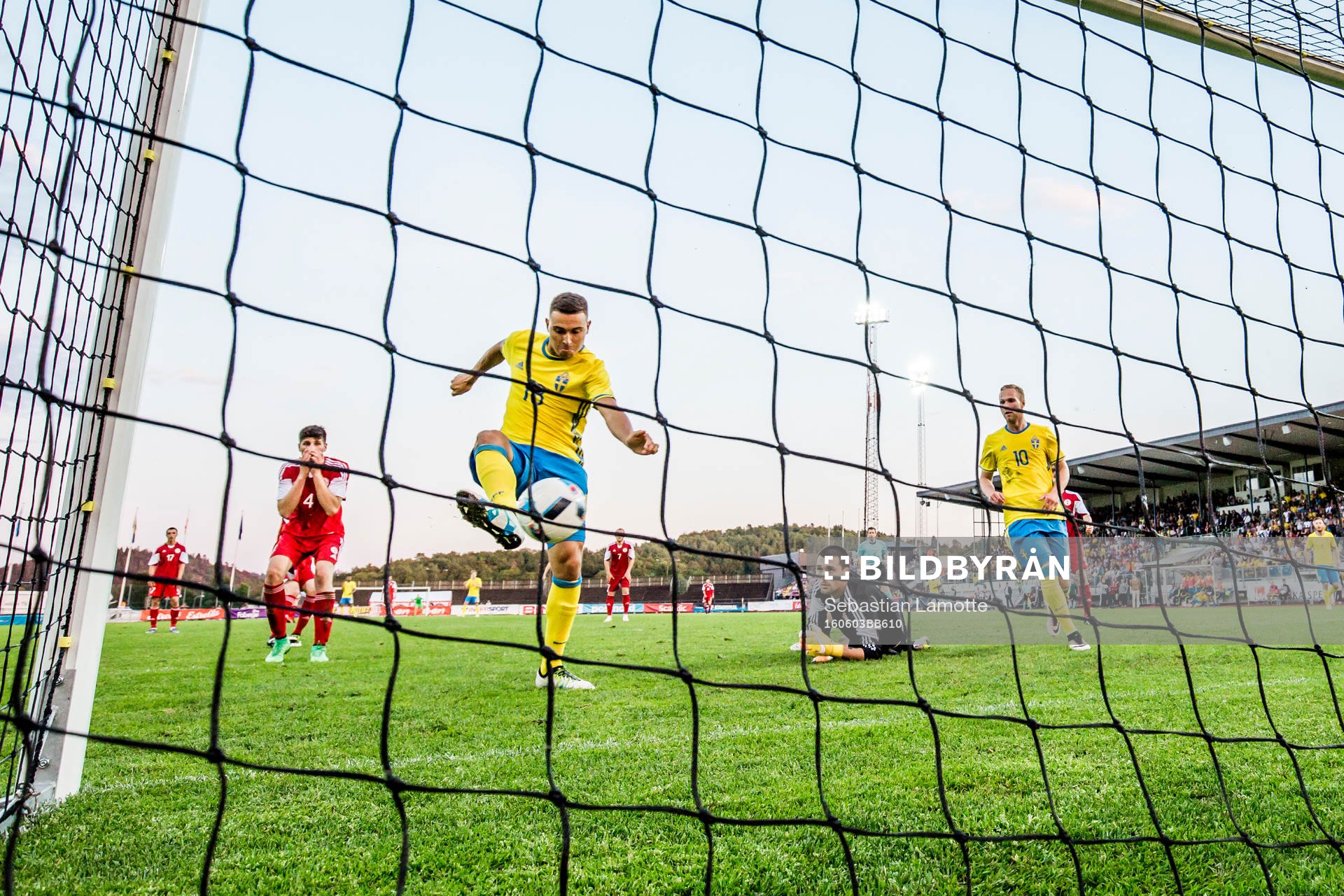 Sveriges Jordan Larsson gör 3-2
