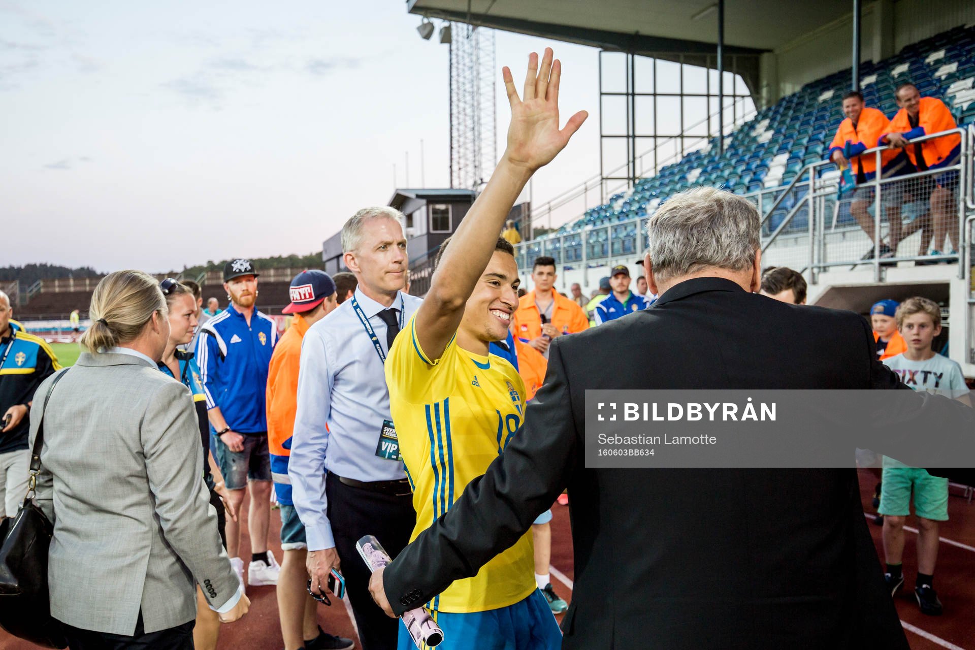 Sveriges Jordan Larsson