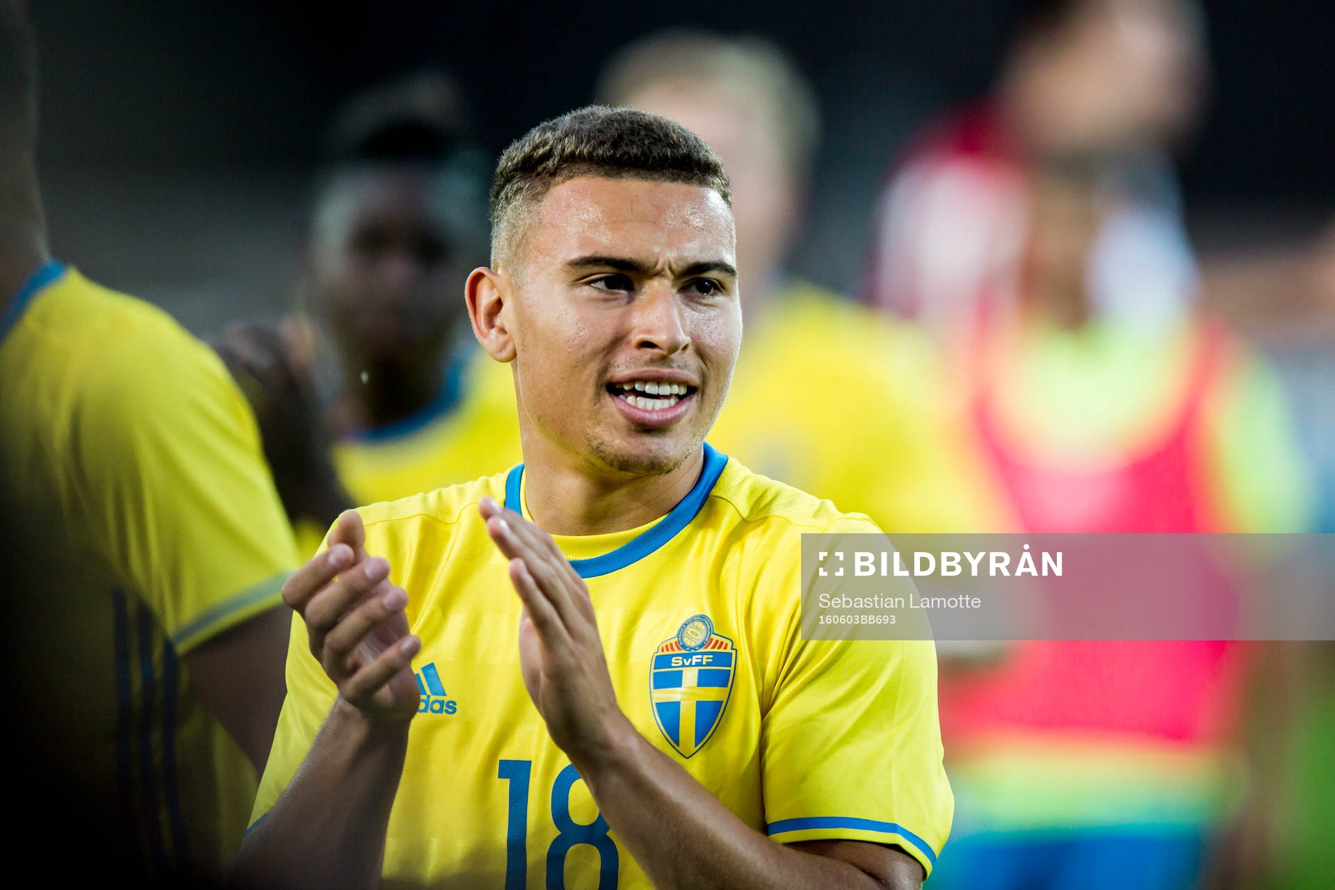 Sveriges Jordan Larsson
