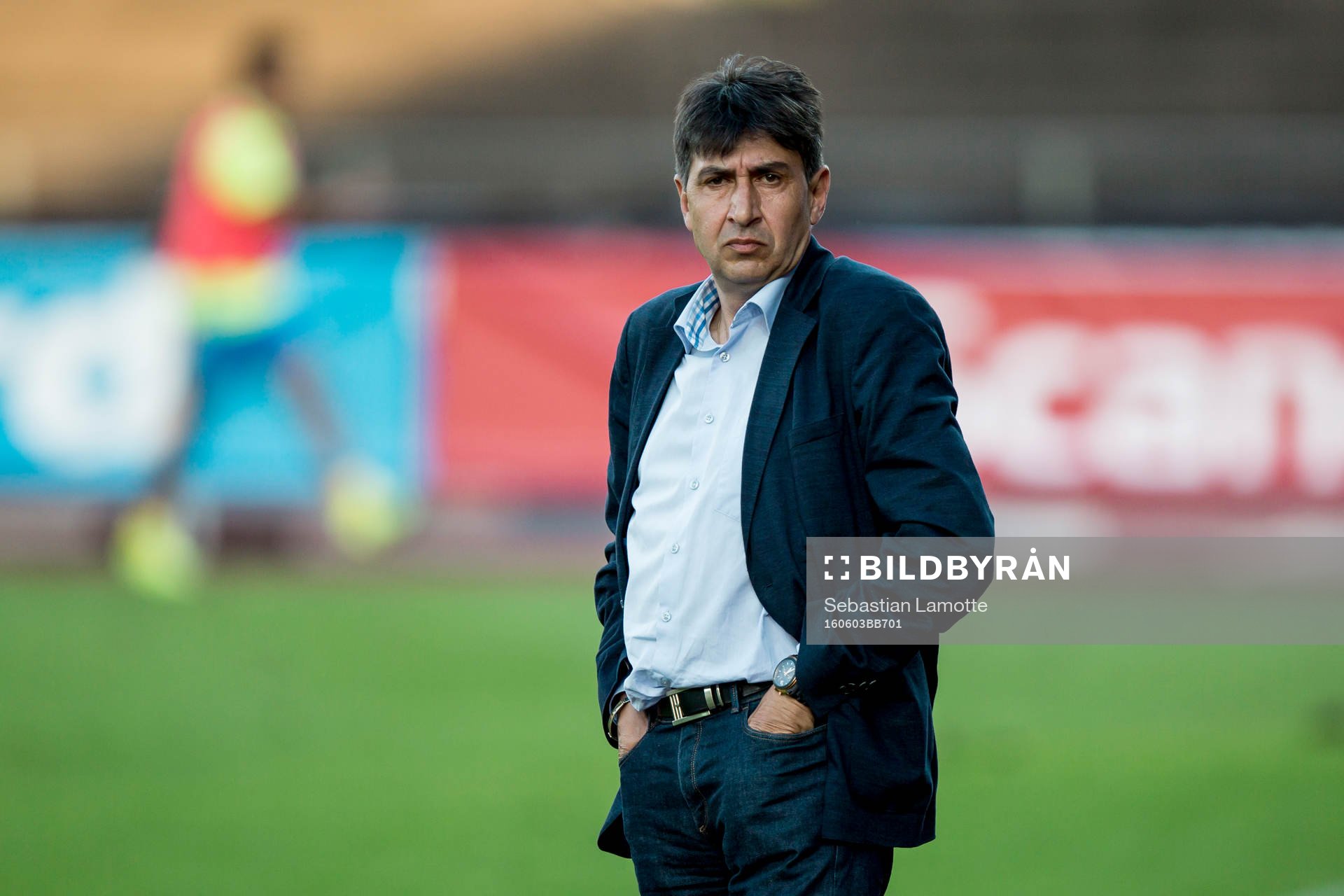 Georgiens förbundskapten Giorgi Geguchadze