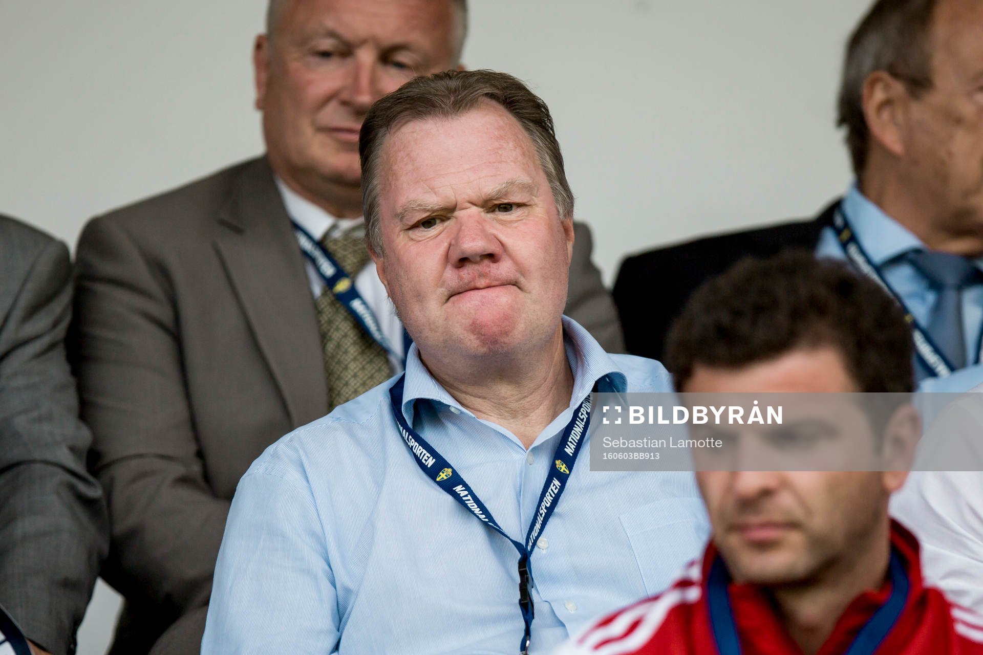 Svenska Fotbollsförbundets ordförande Karl-Erik Nilsson