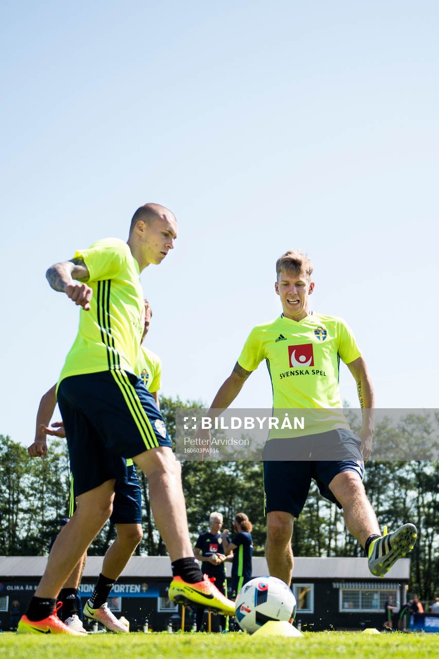 Victor Nilsson Lindelöf och Pontus Wernbloom