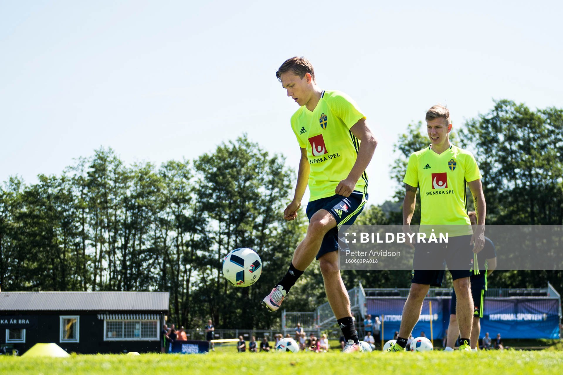 Ludwig Augustinsson och Pontus Wernbloom