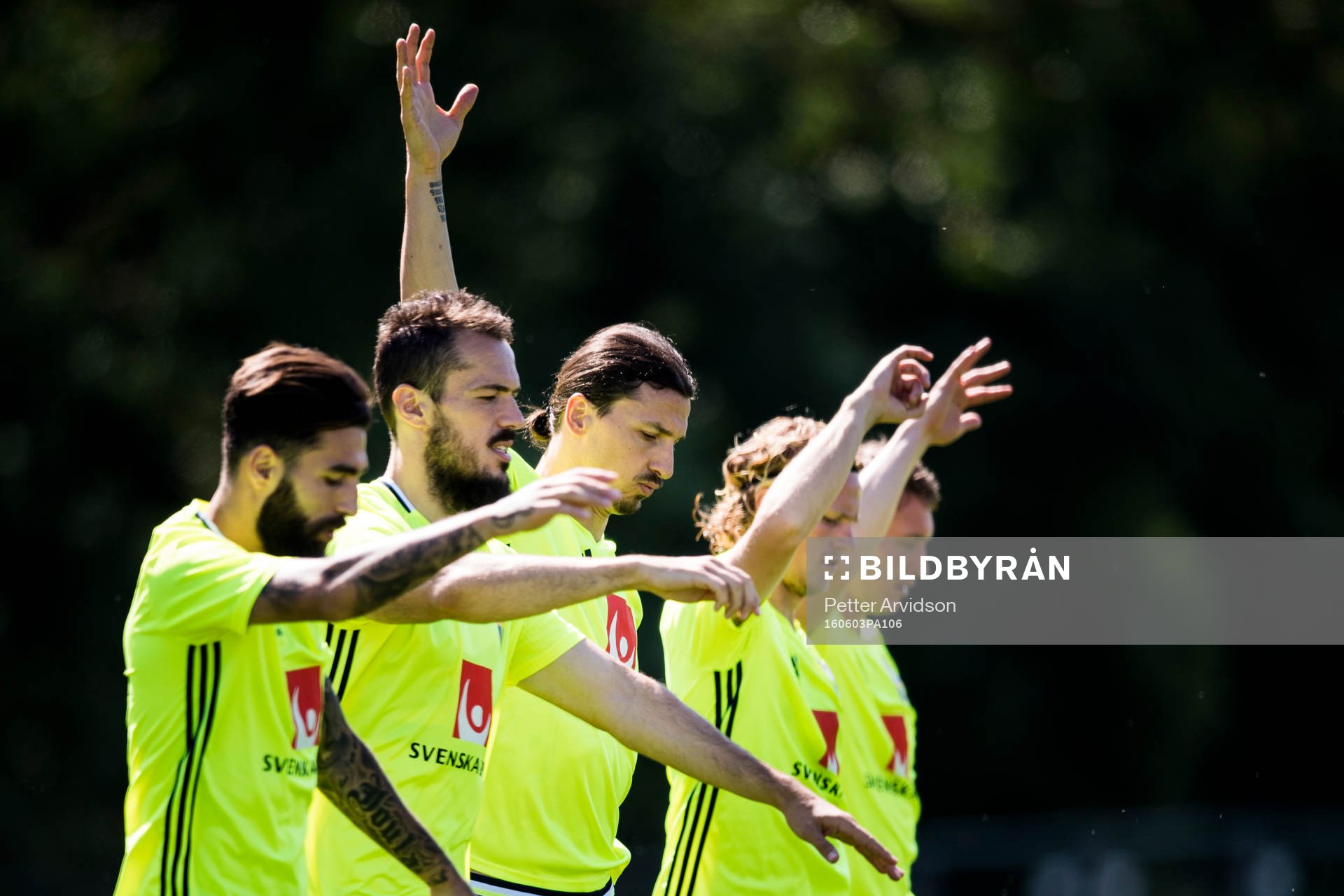 Jimmy Durmaz, Emir Kujovic, Zlatan Ibrahimovic, Oscar