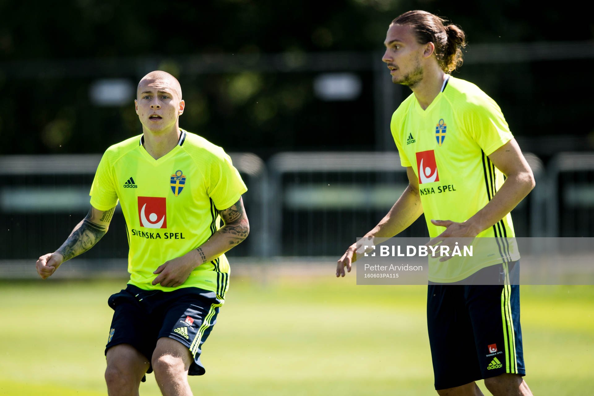 Victor Nilsson Lindelöf och Erik Johansson