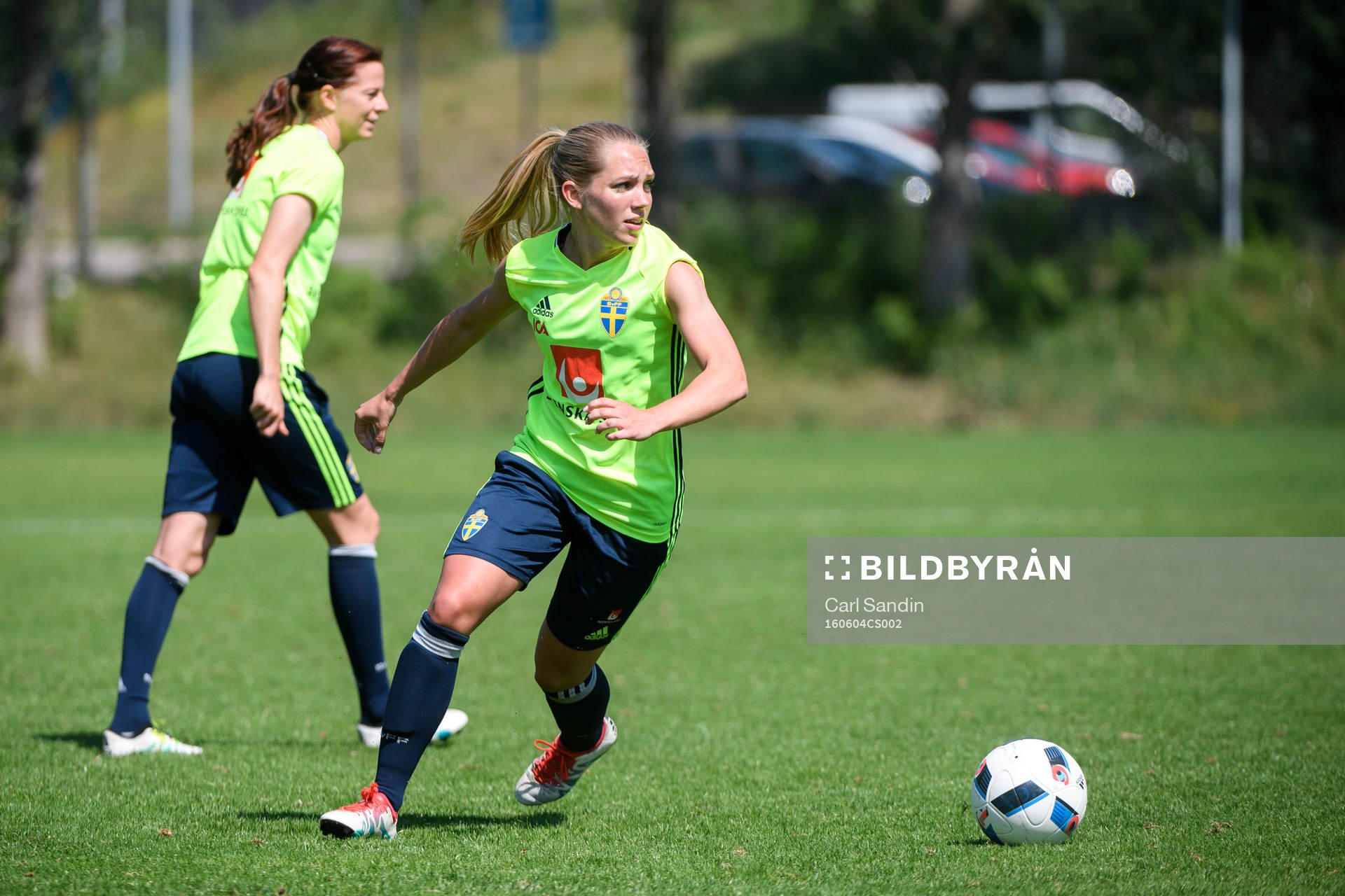 Lotta Schelin och Elin Rubensson