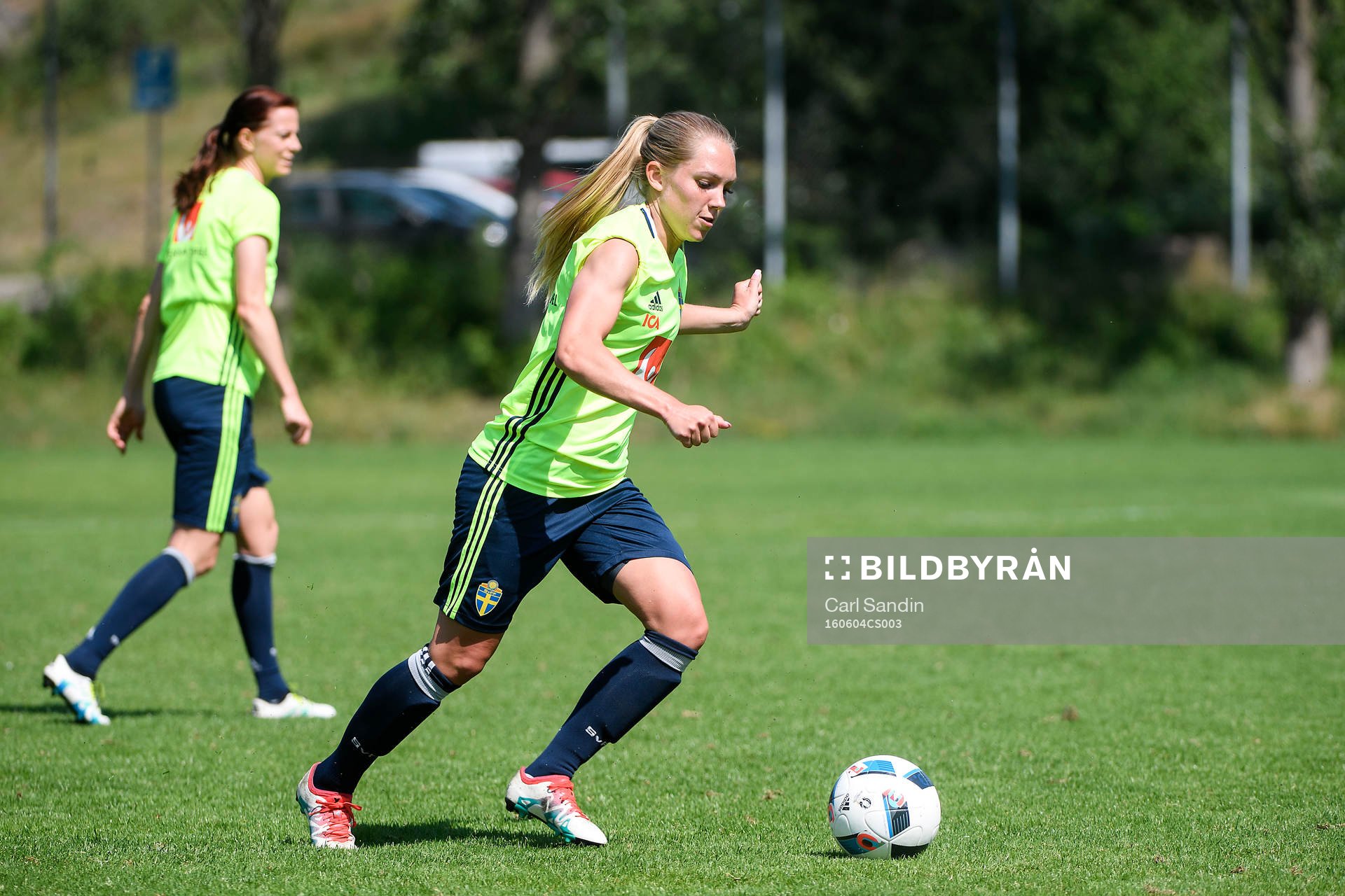 Lotta Schelin och Elin Rubensson