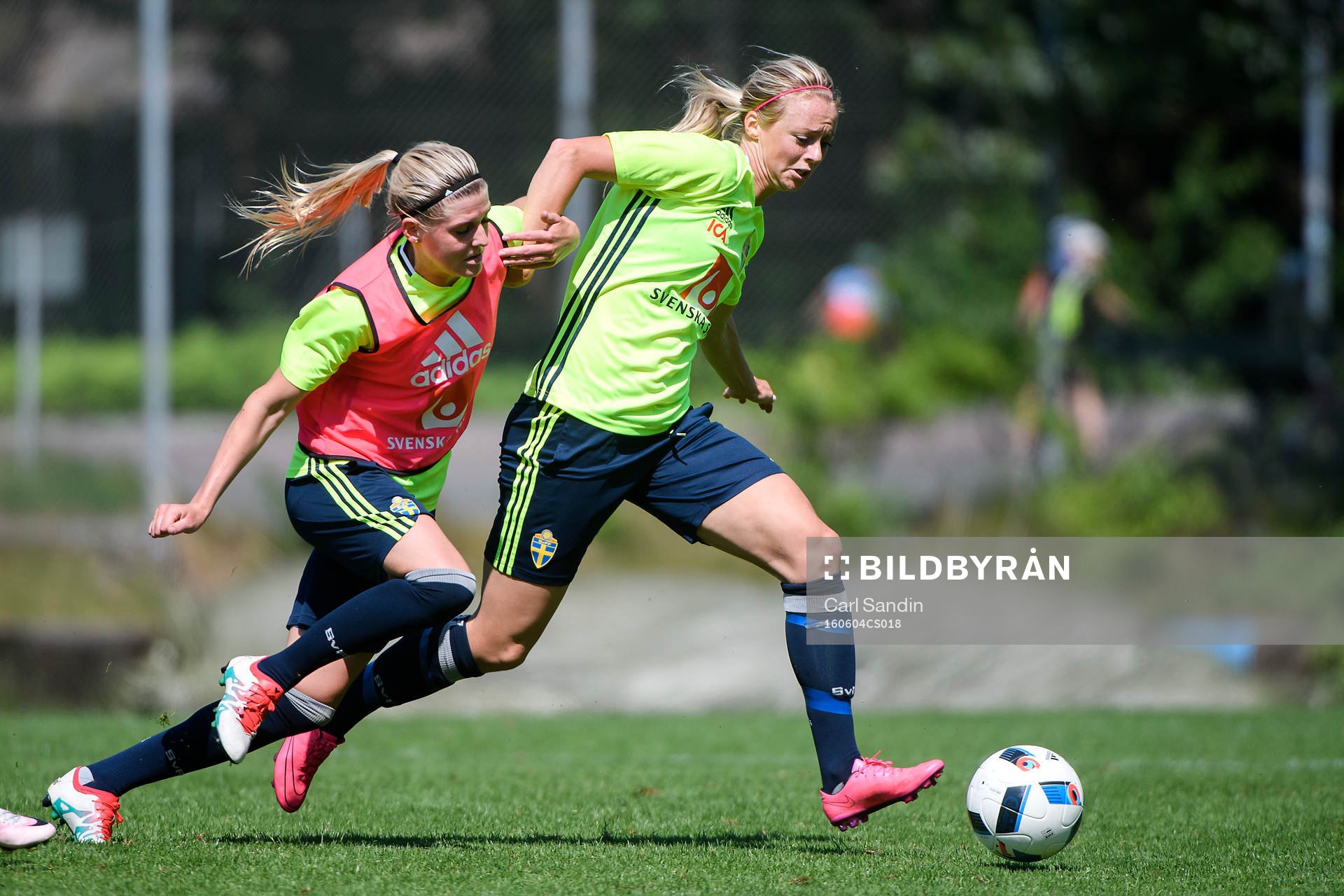 Olivia Schough och Amanda Ilestedt