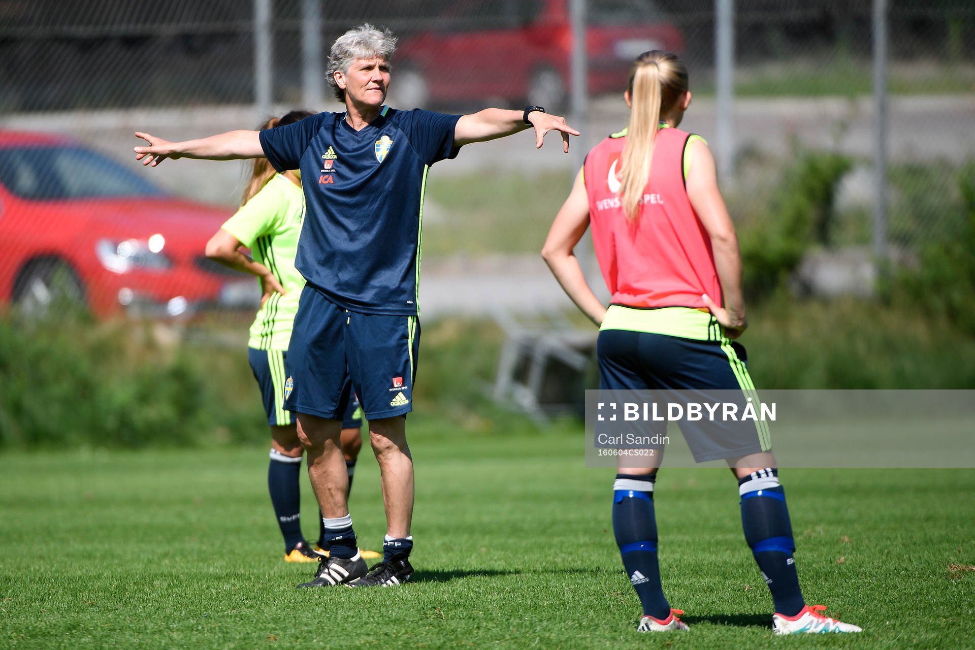 Förbundskapten Pia Sundhage