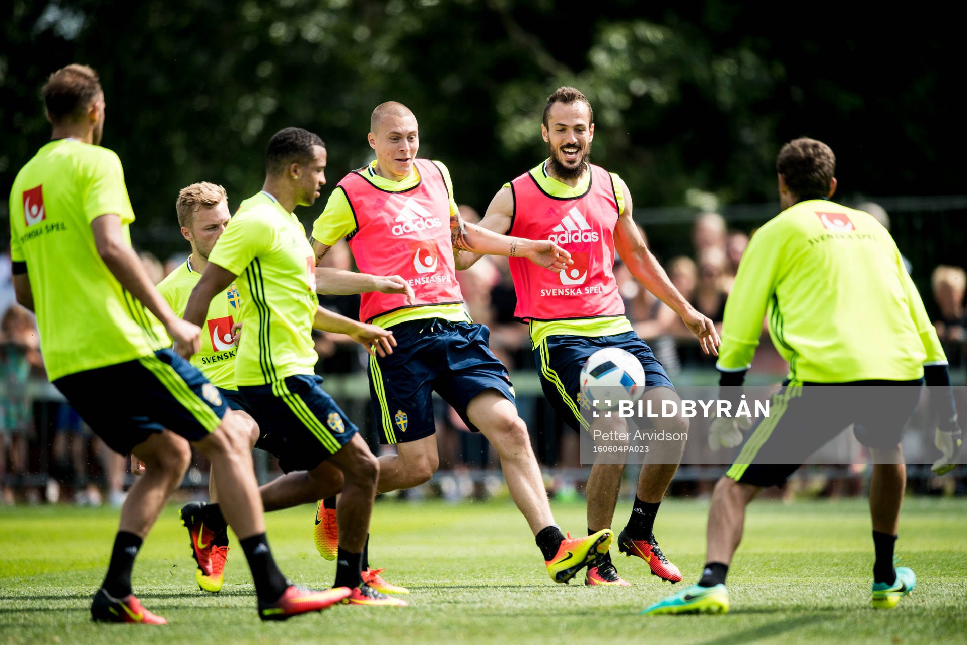 Sebastian Larsson, Martin Olsson, Victor Nilsson Lindelöf