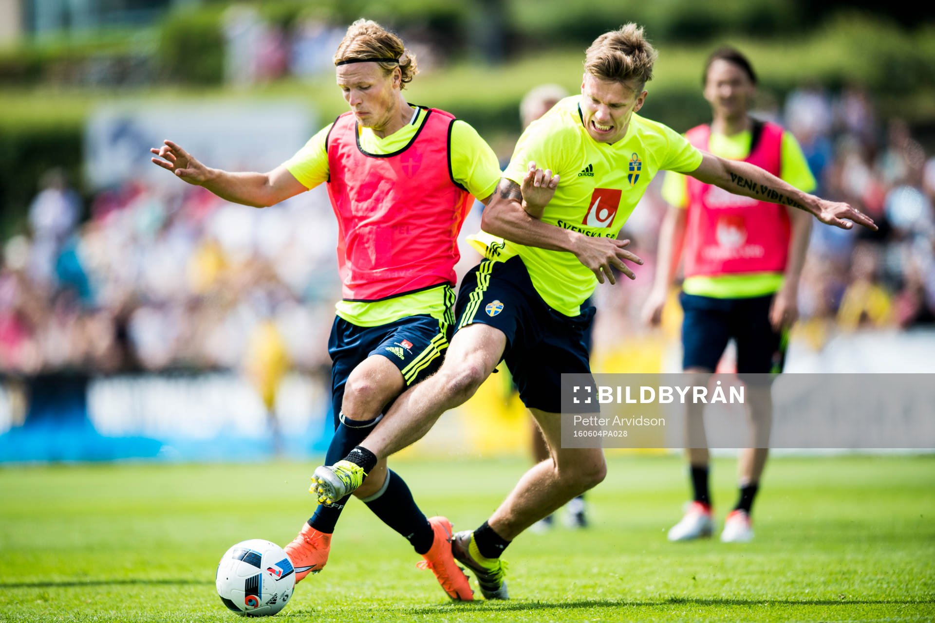 Oscar Hiljemark och Pontus Wernbloom