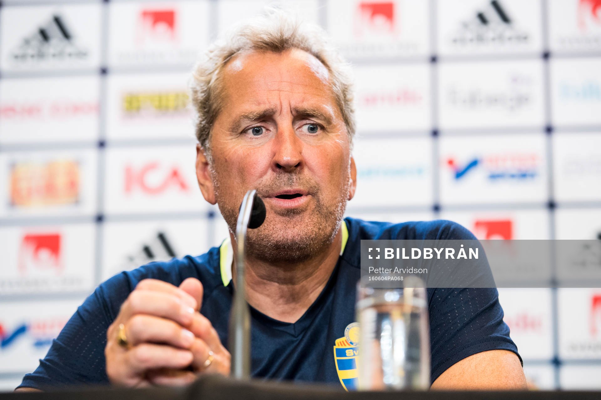 Förbundskapten Erik Hamrén